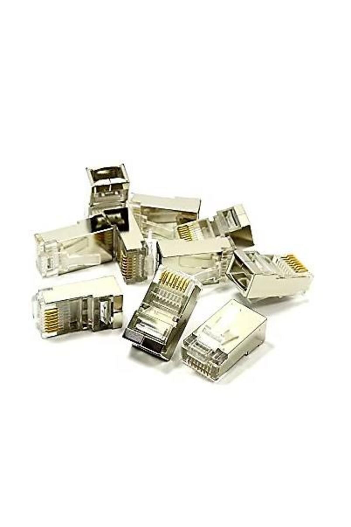 AREY TEKNOLOJİ RJ45 METAL CAT 6 - 1 PAKET - 20 ADET