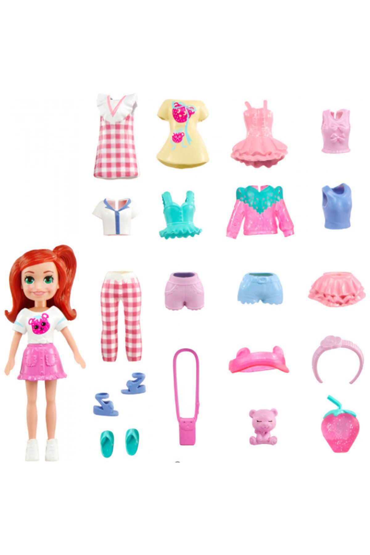 Polly Pocket FARKLI KOMBİN EĞLENCESİ OYUN SETLERİ JCB22
