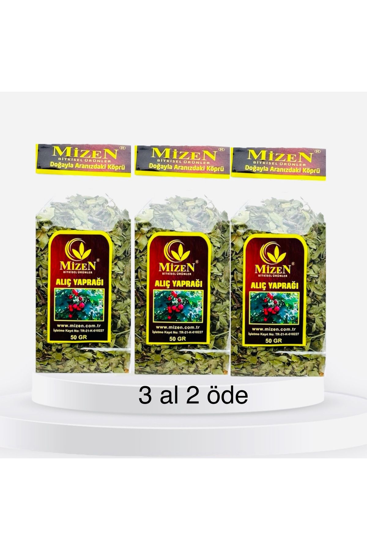 mizen Alıç yaprağı 2 adet