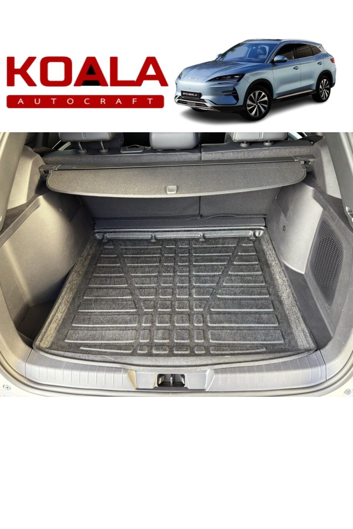 KoalaOtoTekstil BYD Seal U Dm-i 2024+ Sonrası Bagaj Havuzu(Bagajın Alt kademesi içindir)