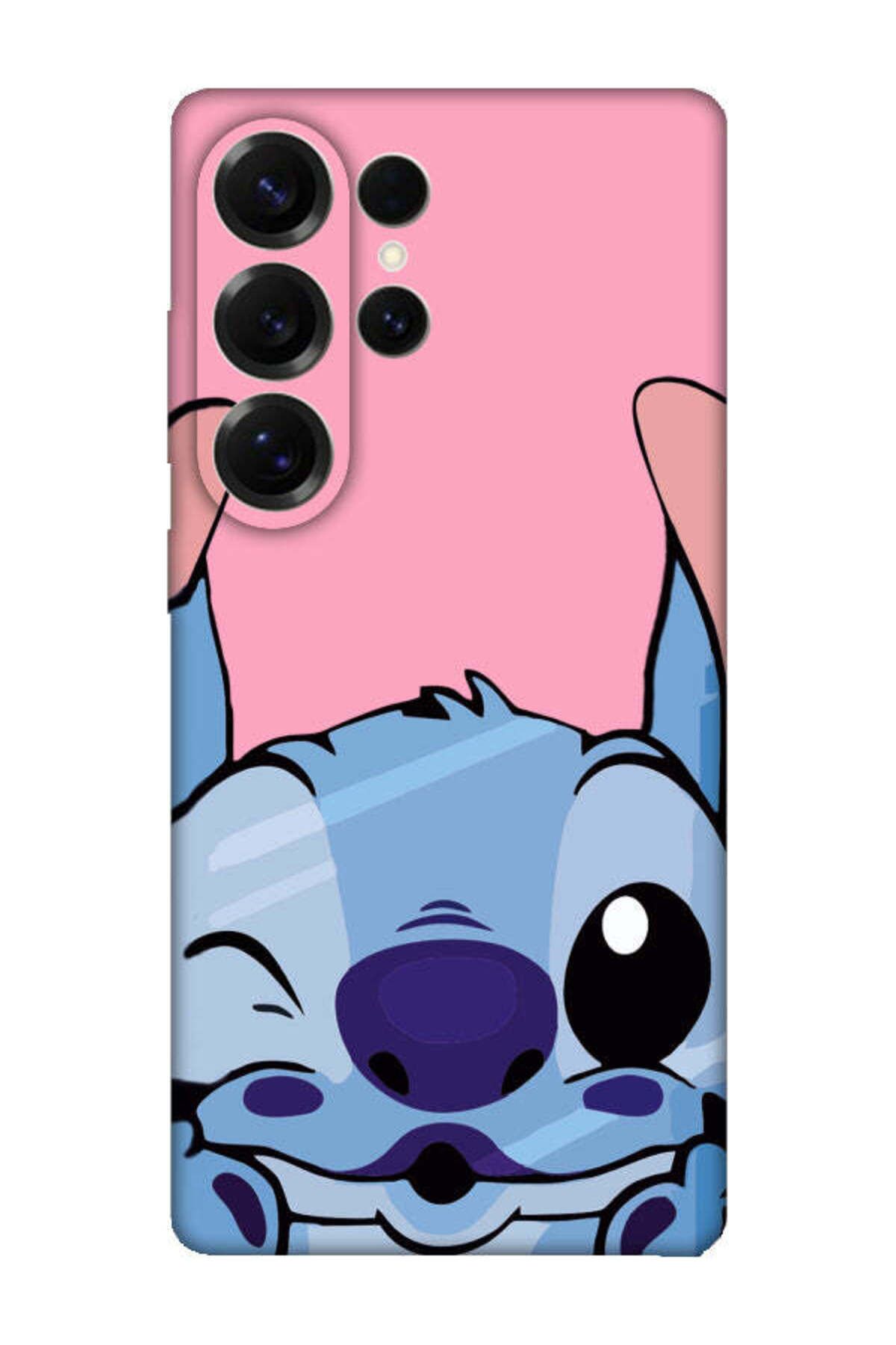 frondcase Samsung S25 Ultra Stitch Pembe Telefon Kılıfı