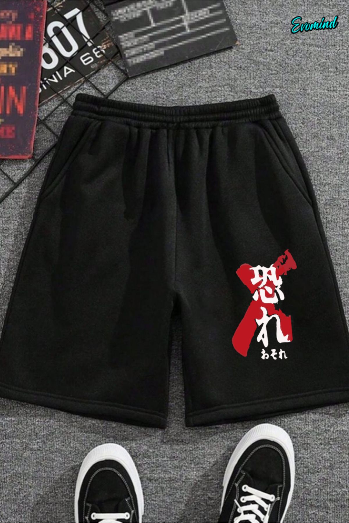 Evomind Baskılı Unisex Şort