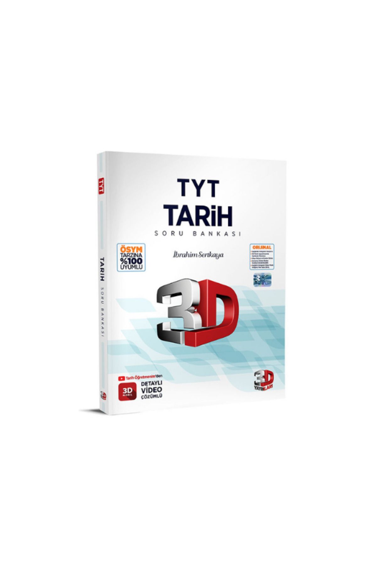 Yargı Yayınları 2025 3d yaynları tyt tarih soru bankası