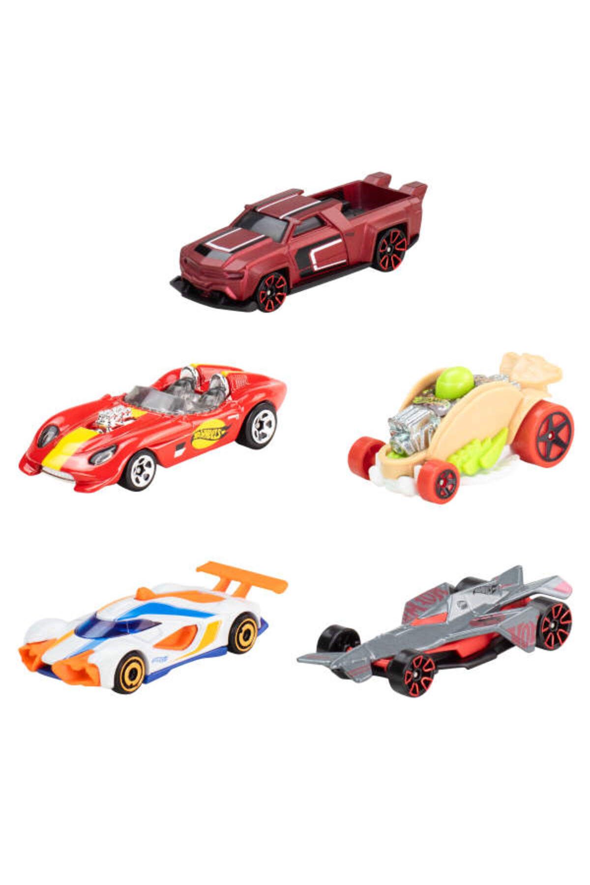 HOT WHEELS HW 5 LI ARABA_SETI HOT WHEELS LET'S RACE JBJ79