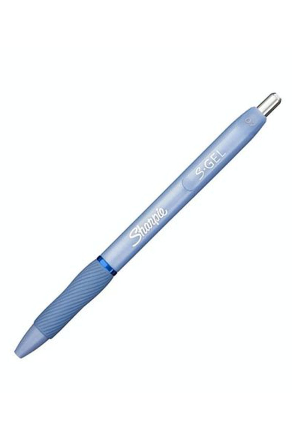 Sharpie Gel 0.7 mm Buz Mavisi - Beyaz Gövdeli Mavi Jel Mürekkepli Kalem