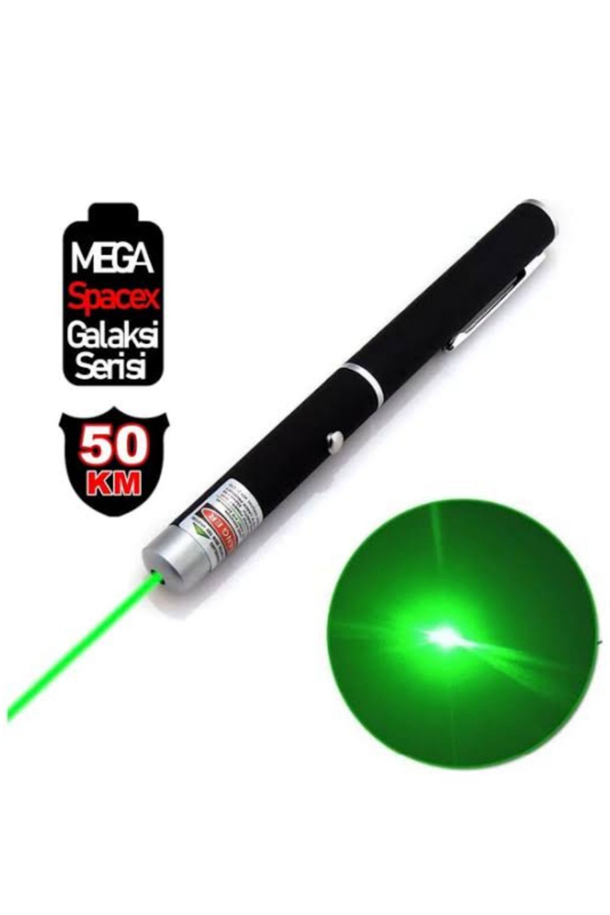 ABABEY Şarjlı USB Profosyonel Lazer