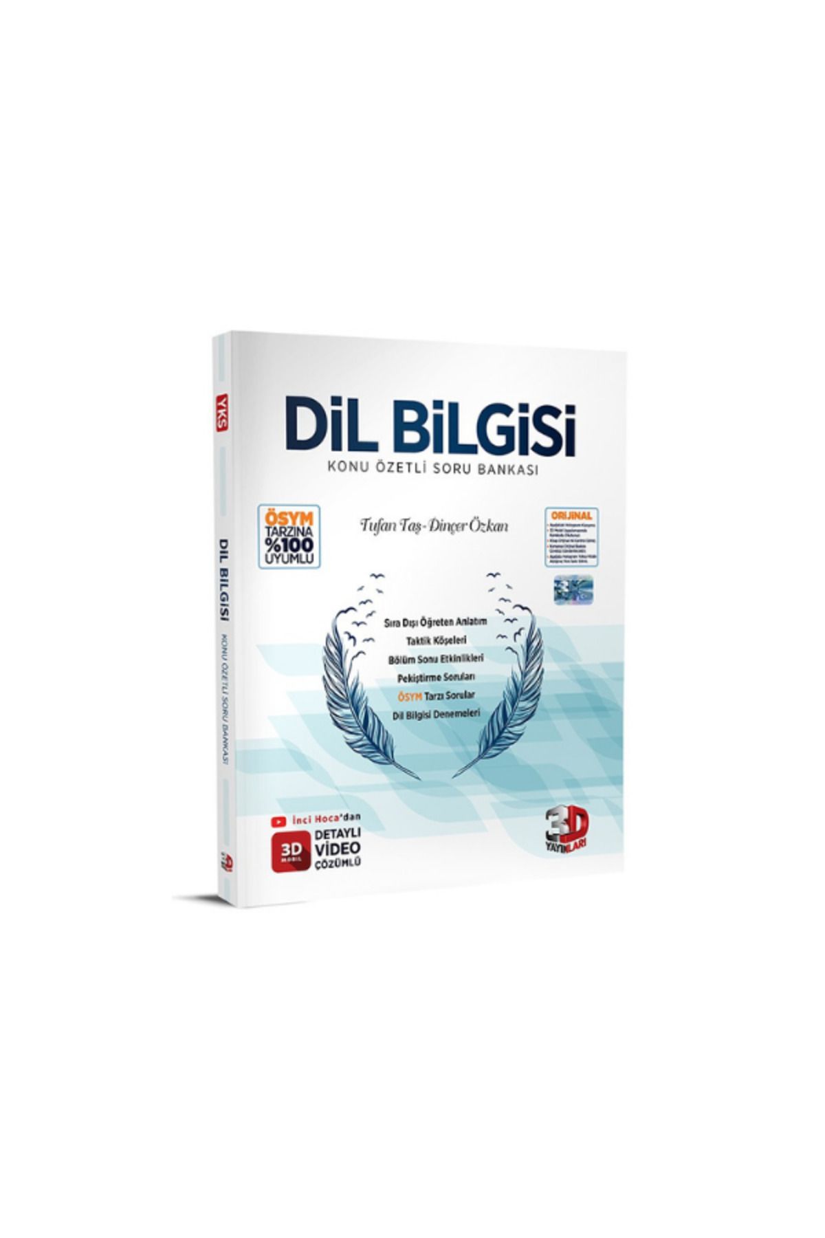 Yargı Yayınları 2025 3d yaynları tyt DİLBİLGİSİ konu özetli soru bankası