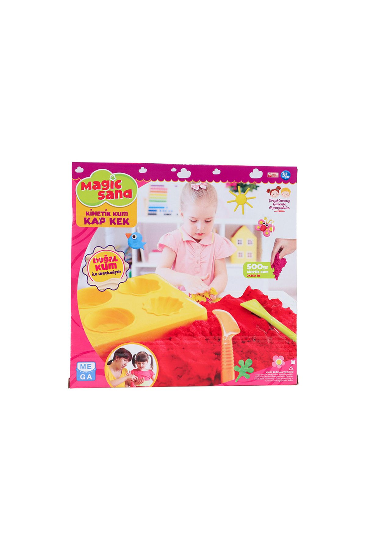 MEGA Magic Dough Cup Cake Kinetik Kum Oyunu