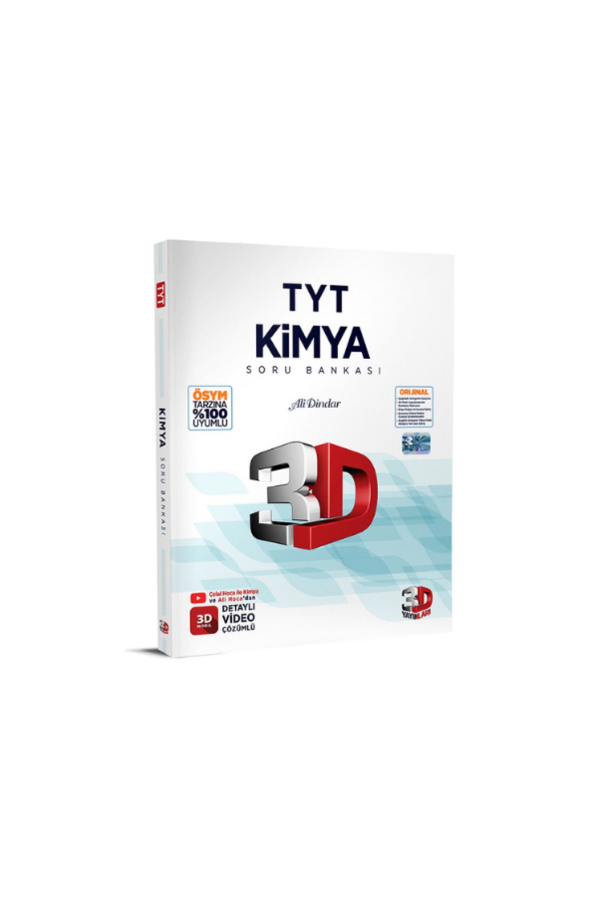 Yargı Yayınları 2025 3d yaynları tyt kimya soru bankası