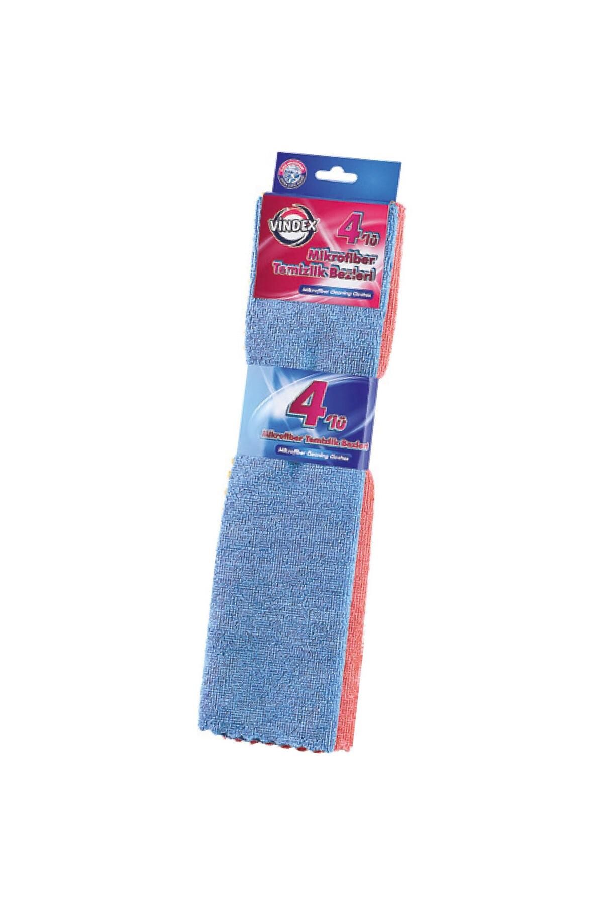 Ecoflex vindex Mikrofiber Temizlik Bezi 4lü paket