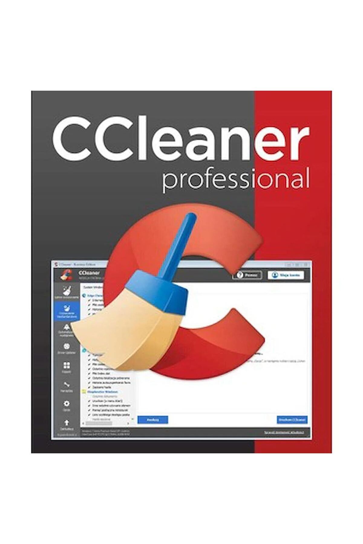 CCleaner Pro 1 Yıl 1 PC Online Teslim Dijital Lisans