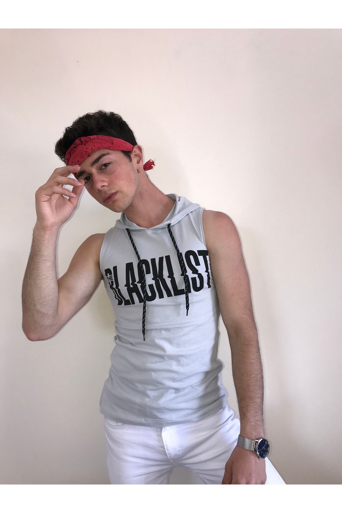 Avinar Unisex Kapüşonlu Baskılı T-shirt