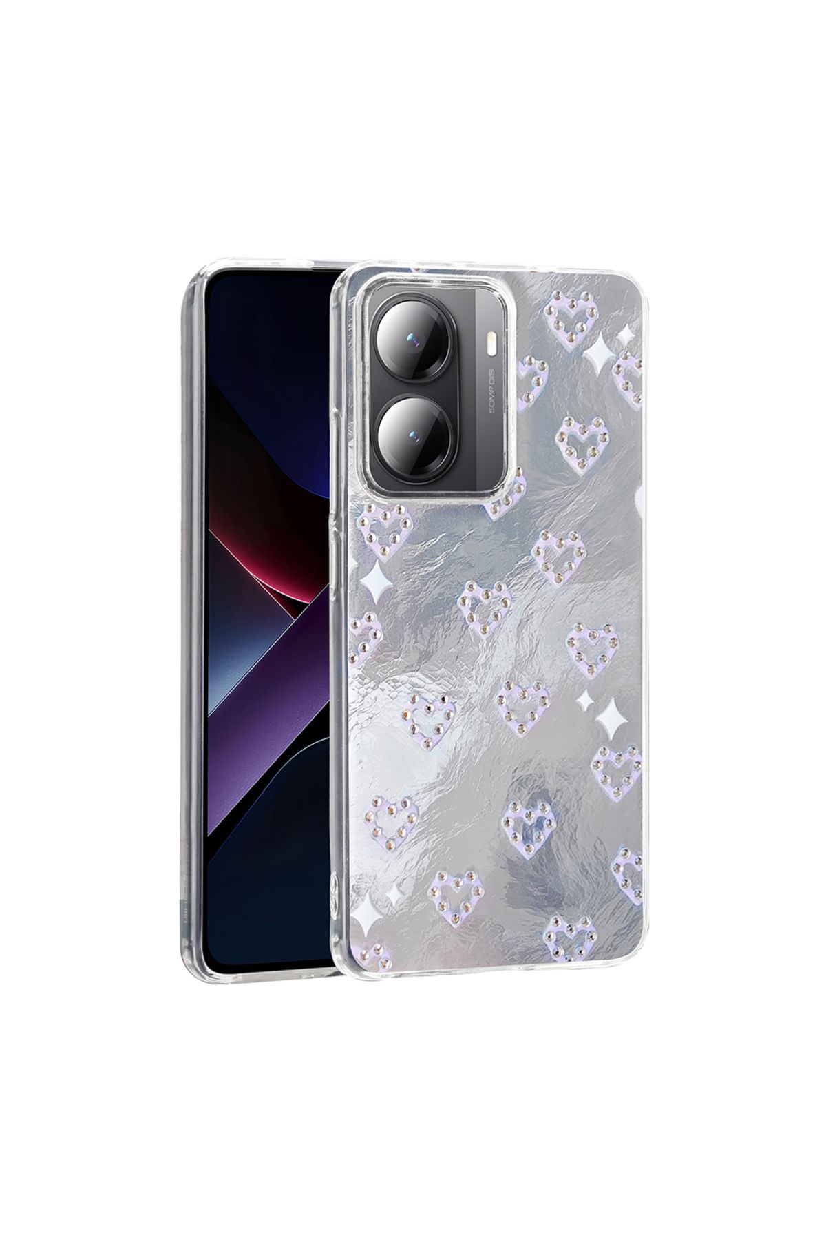 Ummeslem Xiaomi Poco X7 Pro Cep Telefonu için Uyumlu Kılıf Kamera Korumalı Figürlü Ponti Silikon Kapak