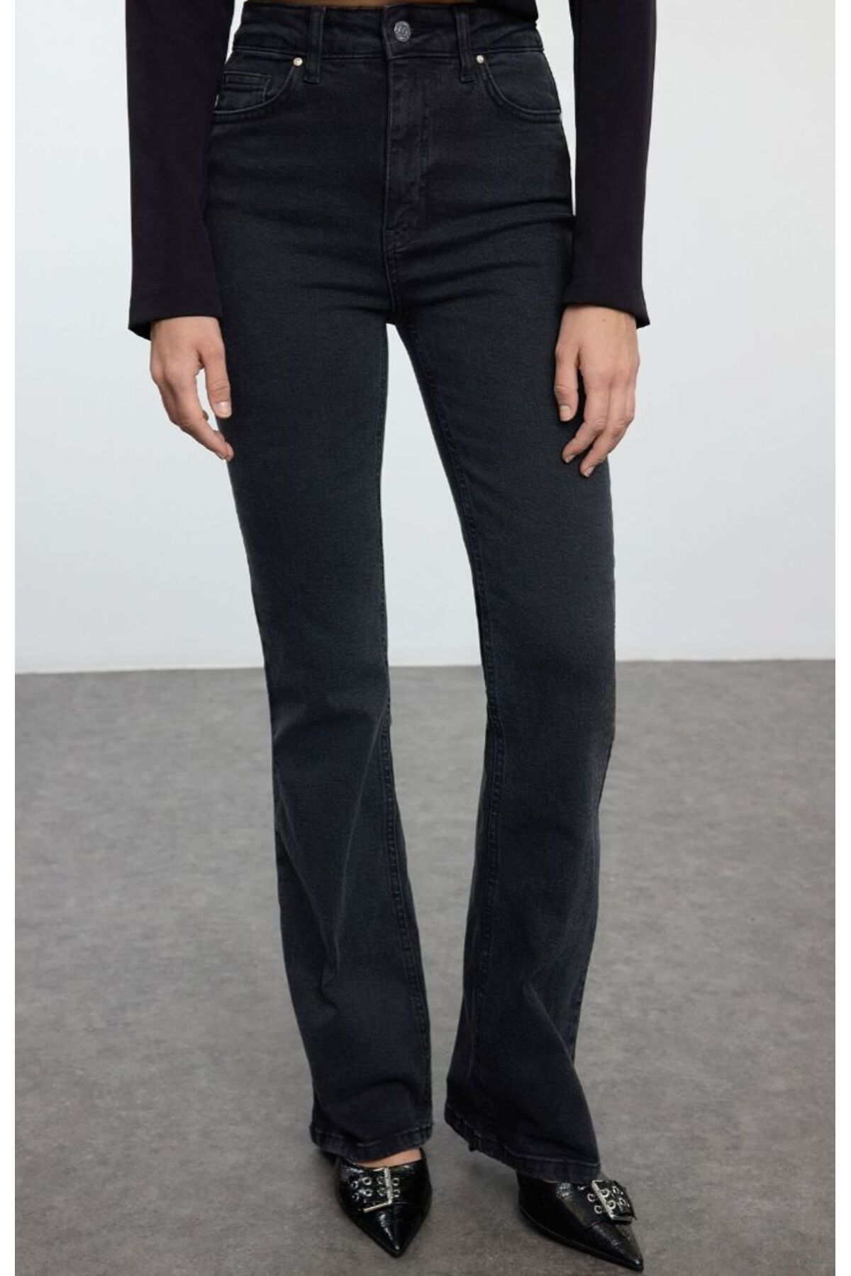 KARACAN COMPANY Yüksek Bel Flare Jeans