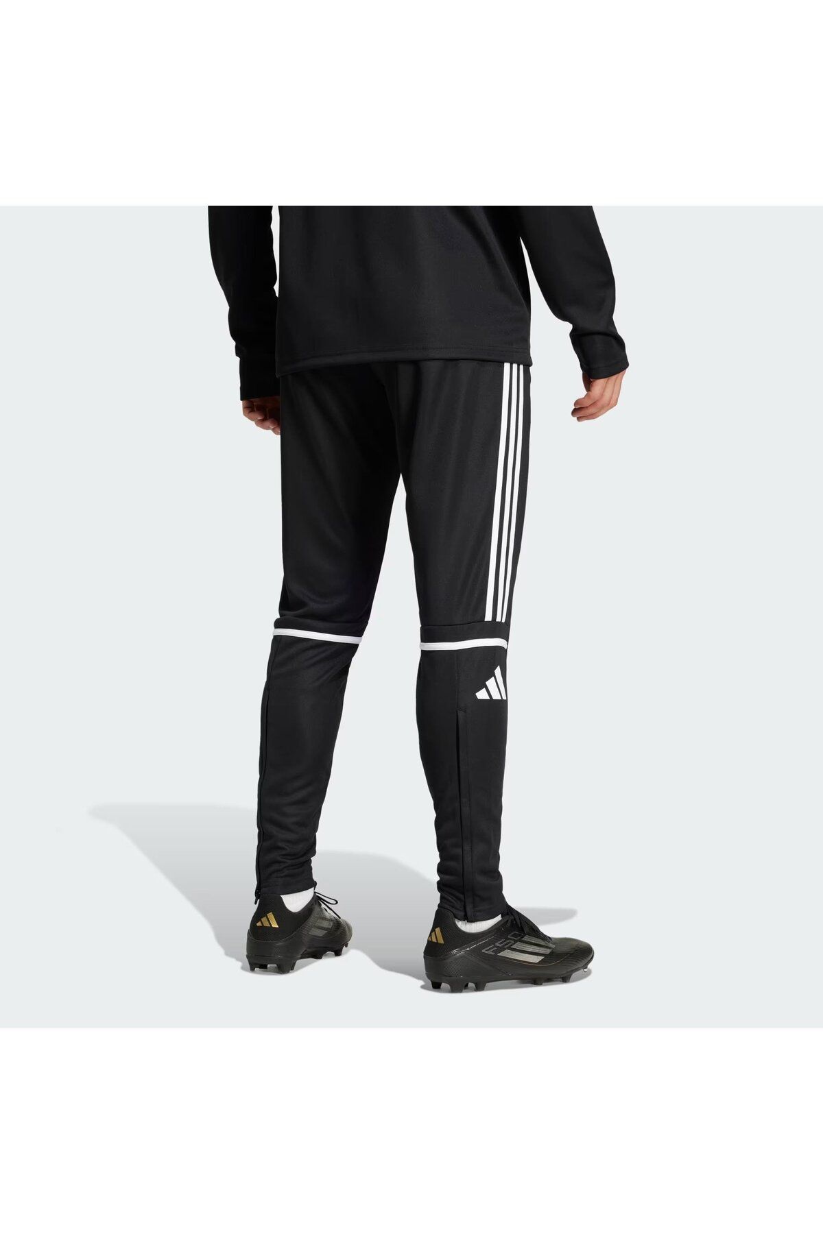 adidas-Sq25 Tr Pnt أسود - بنطال رياضي أبيض للرجال JE2782 2