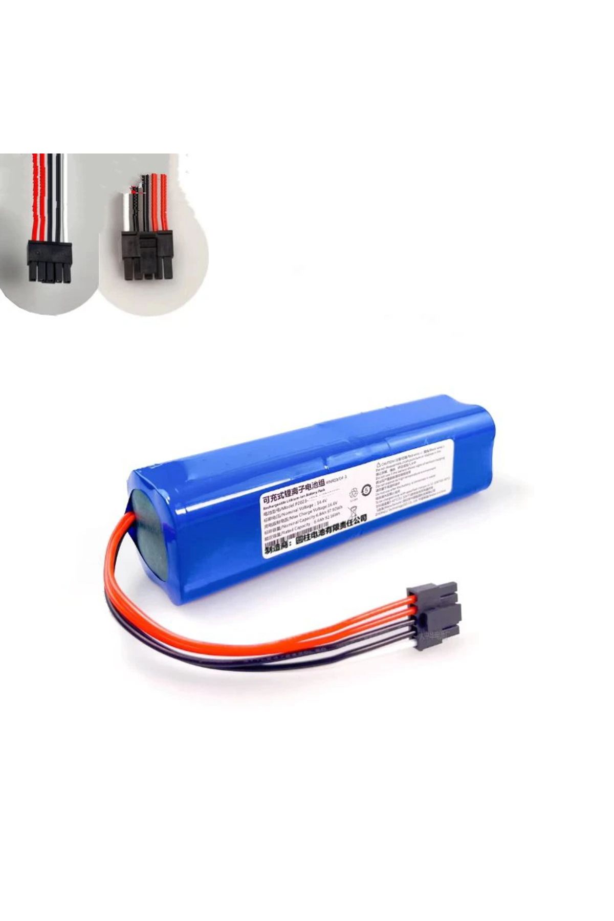 LİONİQ Mi Robot Mop 2 Pro Vakum Robot 2 Mjsts1 C101 Mjstp D099-4S2P Süpürge Pil Batarya