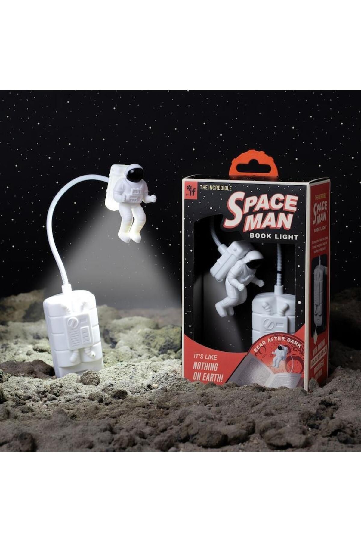 İF İf Işıklı & Özel Kutusunda Kitap Ayracı SPACEMAN