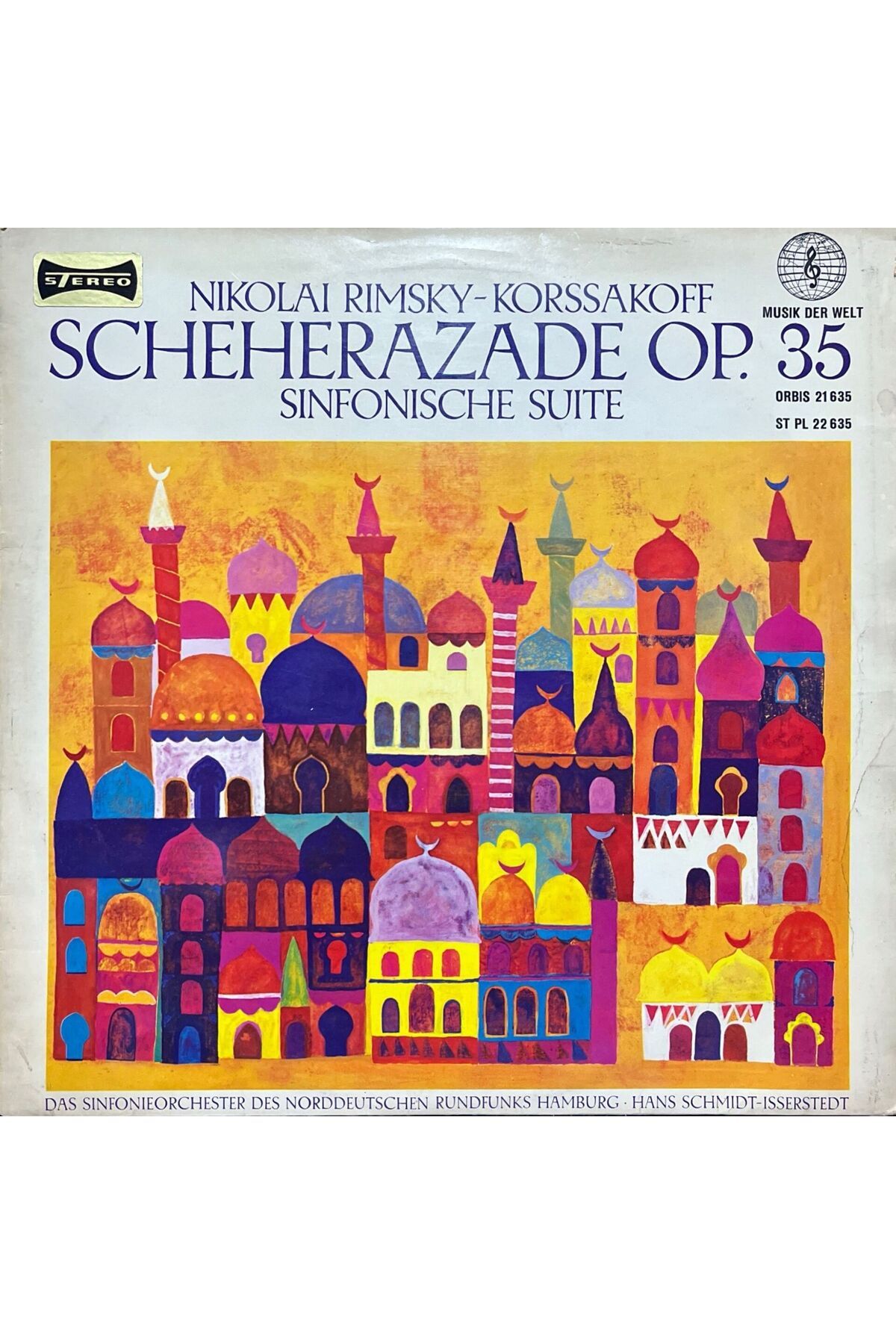 Plak İstasyonu Nikolai Rimsky Korssakoff Scheherazade Op. 35 LP Plak