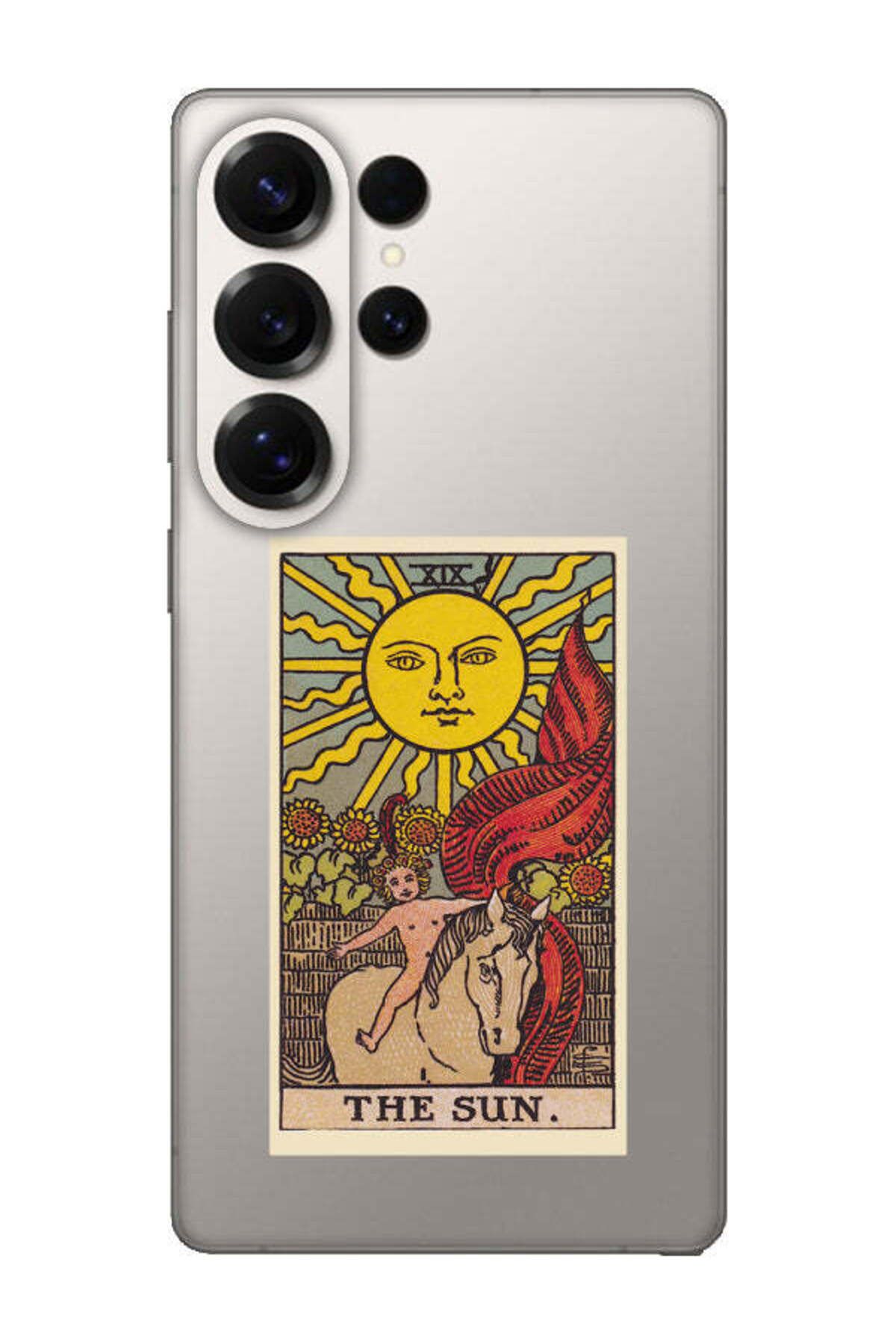 frondcase Samsung S25 Ultra The Sun Şeffaf Telefon Kılıfı
