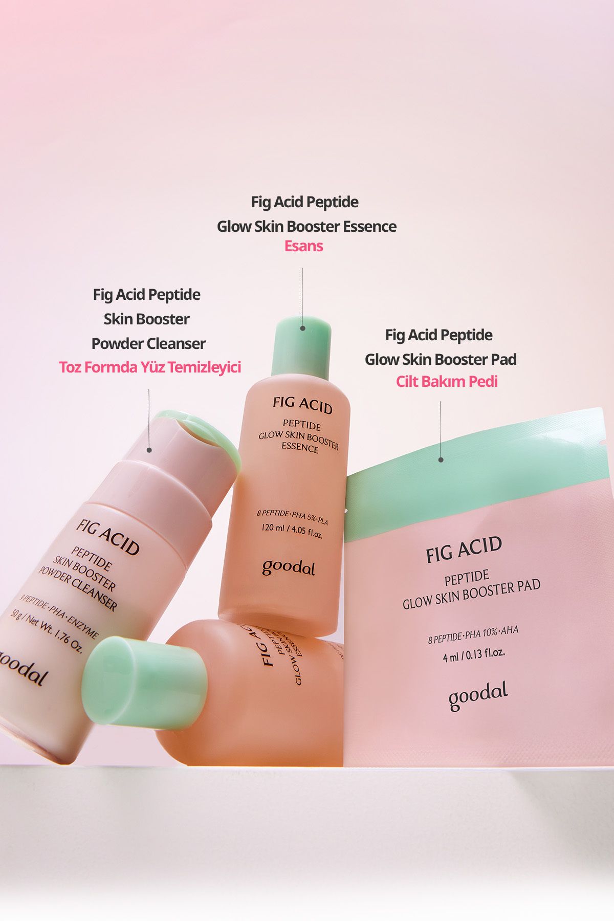 تونر ESANS GOODAL FIG PEPTIDE GLOW ESSENCE Goodal