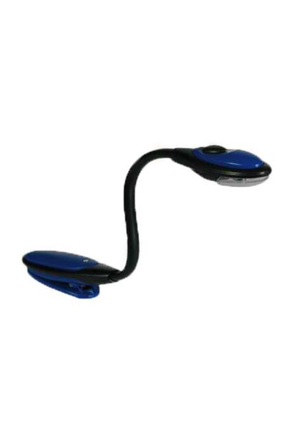 Out Of The Blue İki Led Işıklı Klipsli Kitap Okuma Lambası Mavi
