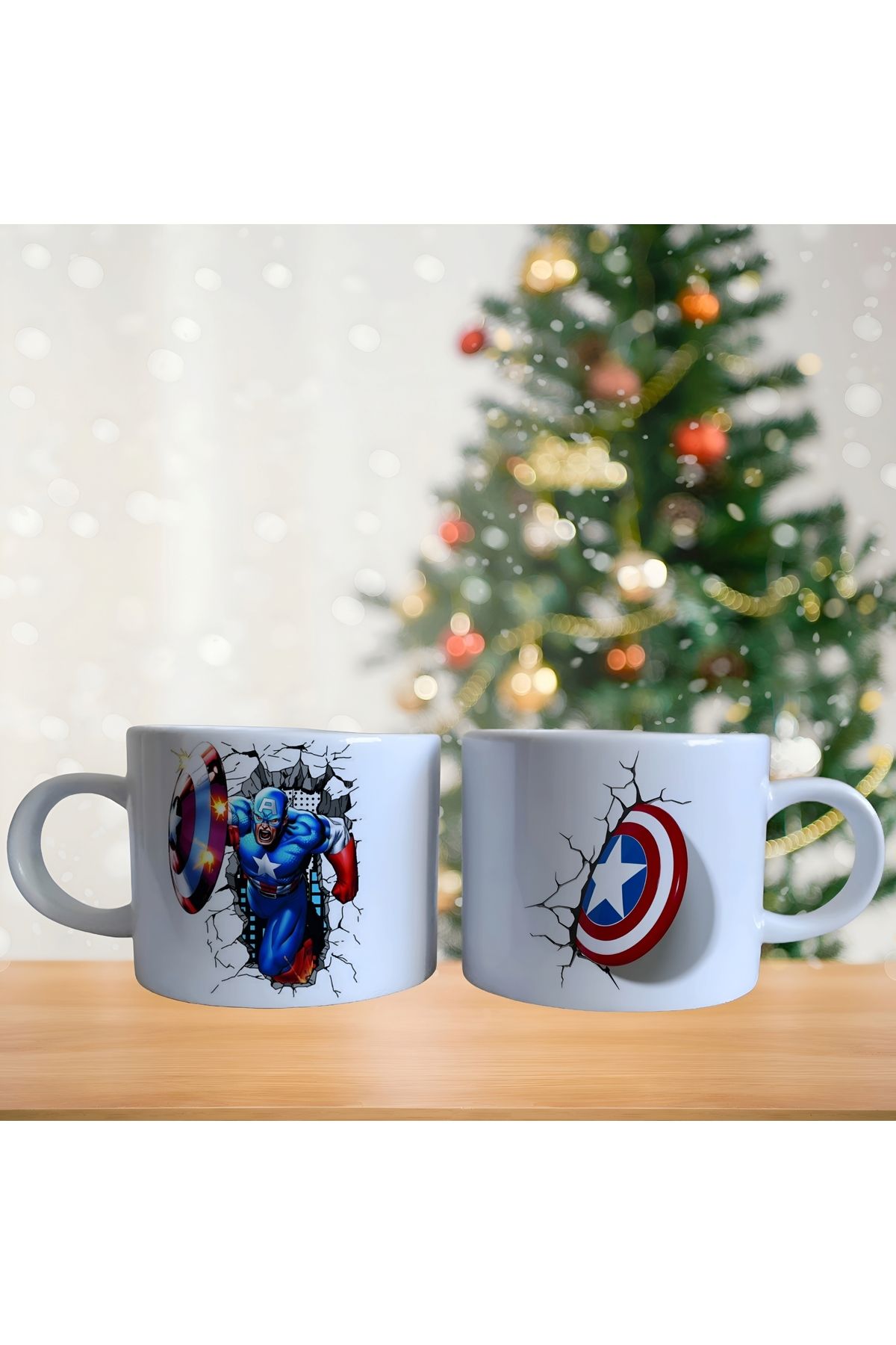 Ghostbusters Kaptan Amerika Porselen Fincan / Kupa -mug