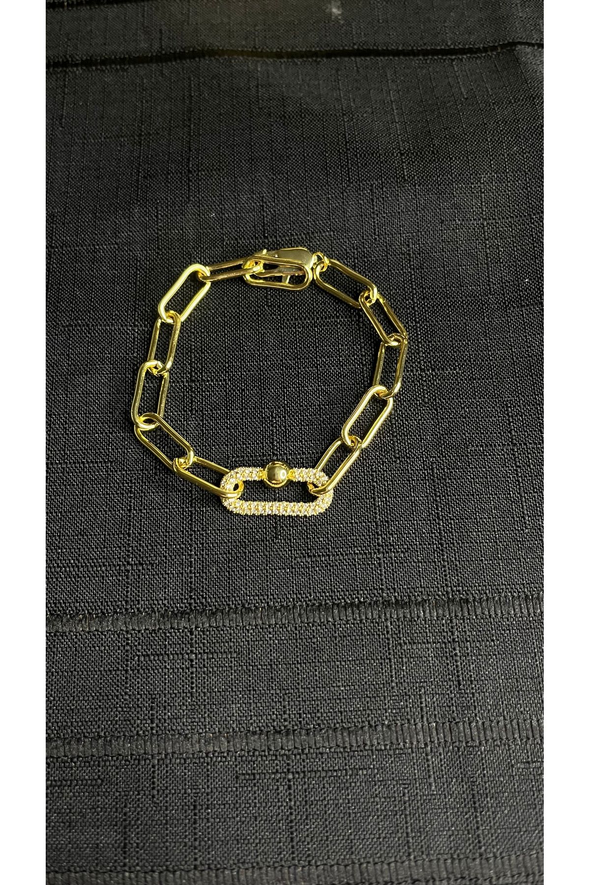 GLOWVİA AKSESUAR Tiffany Zirkon Taşlı Bileklik