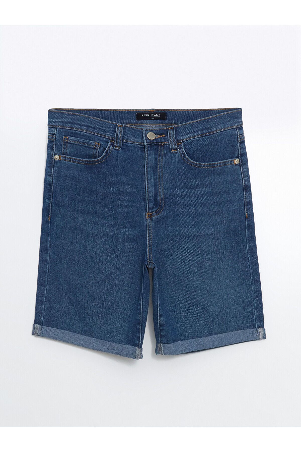 LC Waikiki Bermuda Fit Kadın Jean Şort