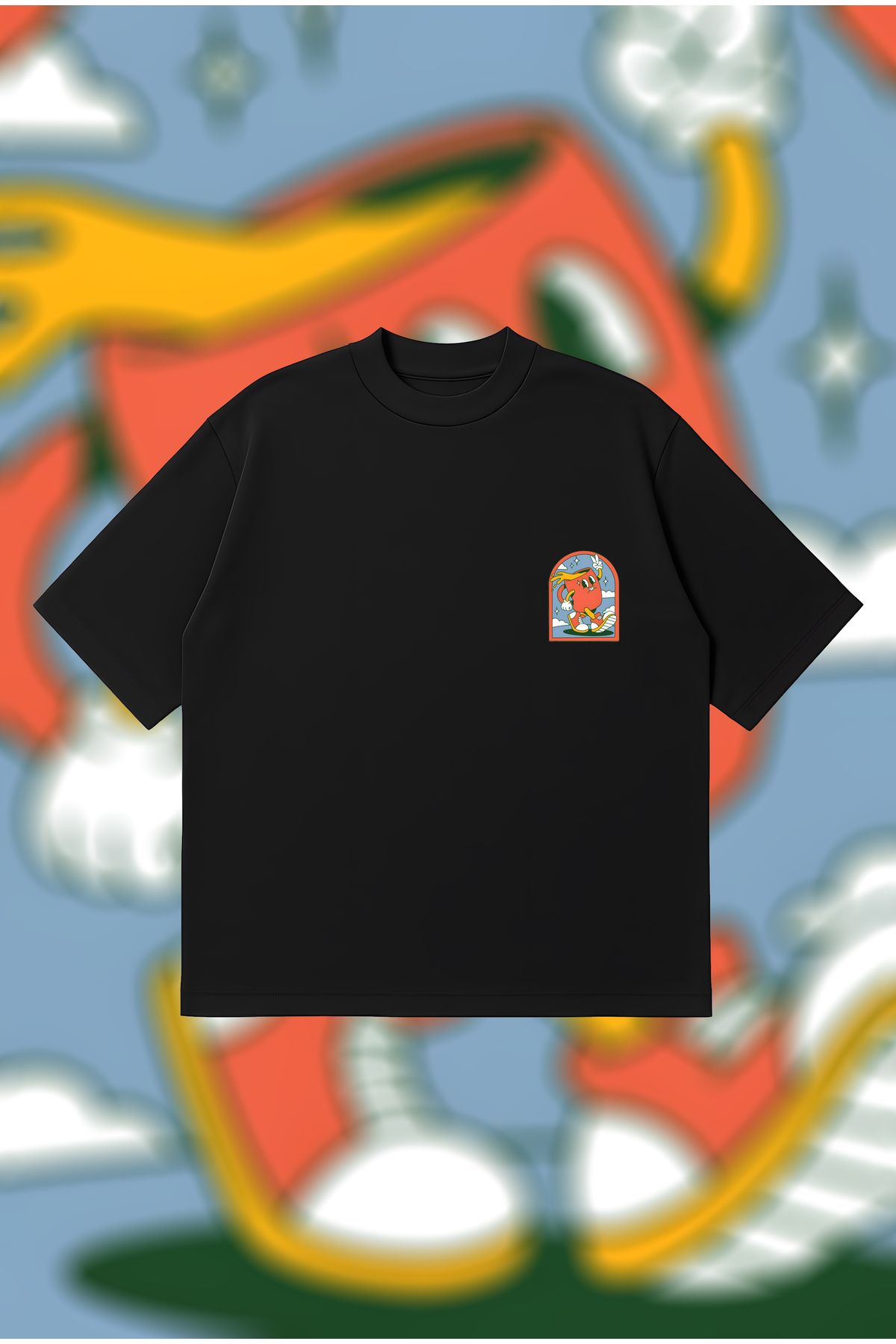 PURE POWER Espresso Depresso Boxy Fit Oversize Unisex Tshirt – Baskılı Tişört | Streetwear