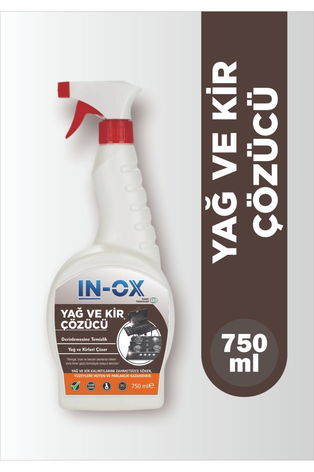inox Yağ çözücü