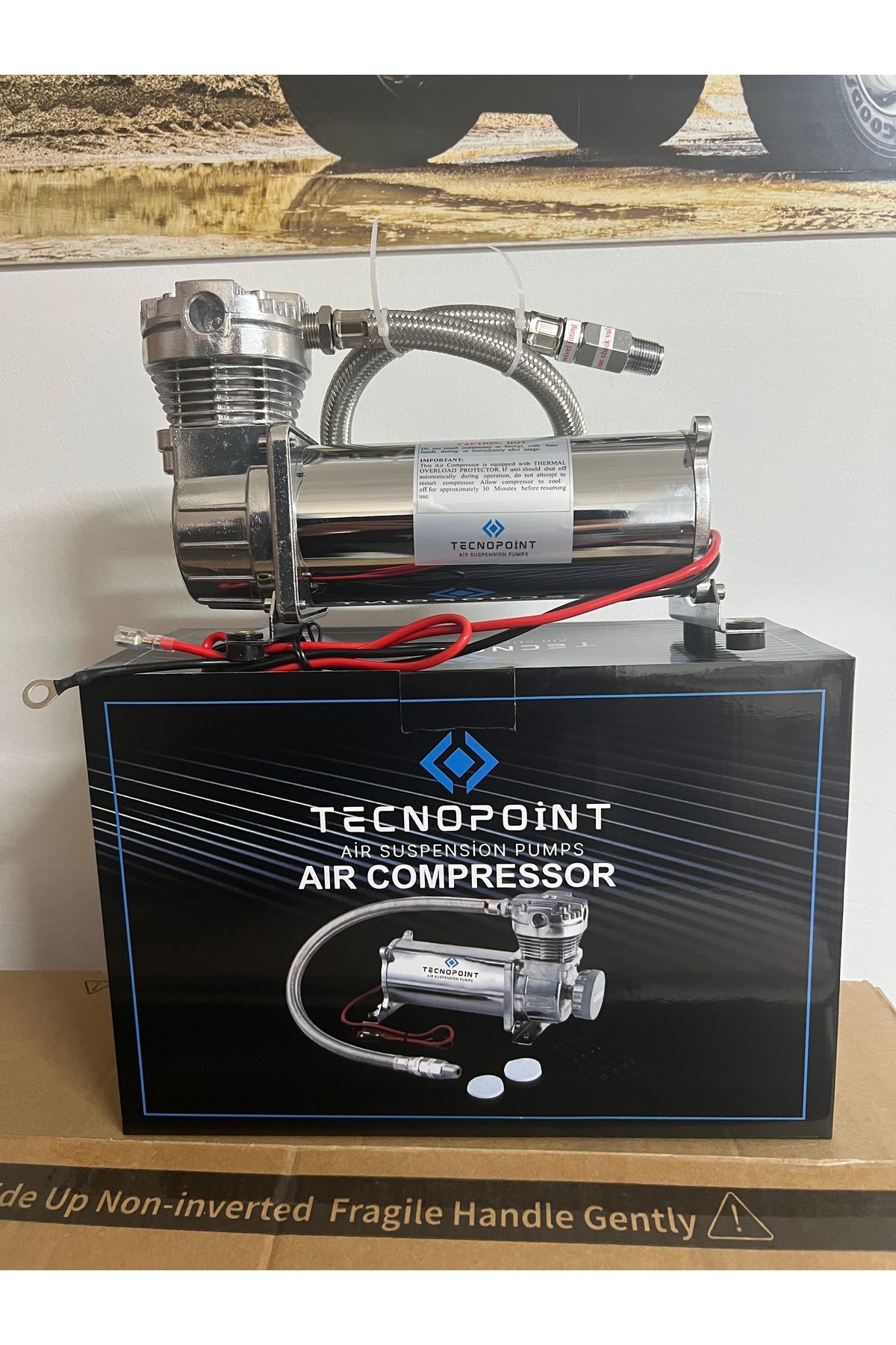 tecnopoint TECNOPOİNT 12 VOLT AİR KOMPRESÖR 200PSİ