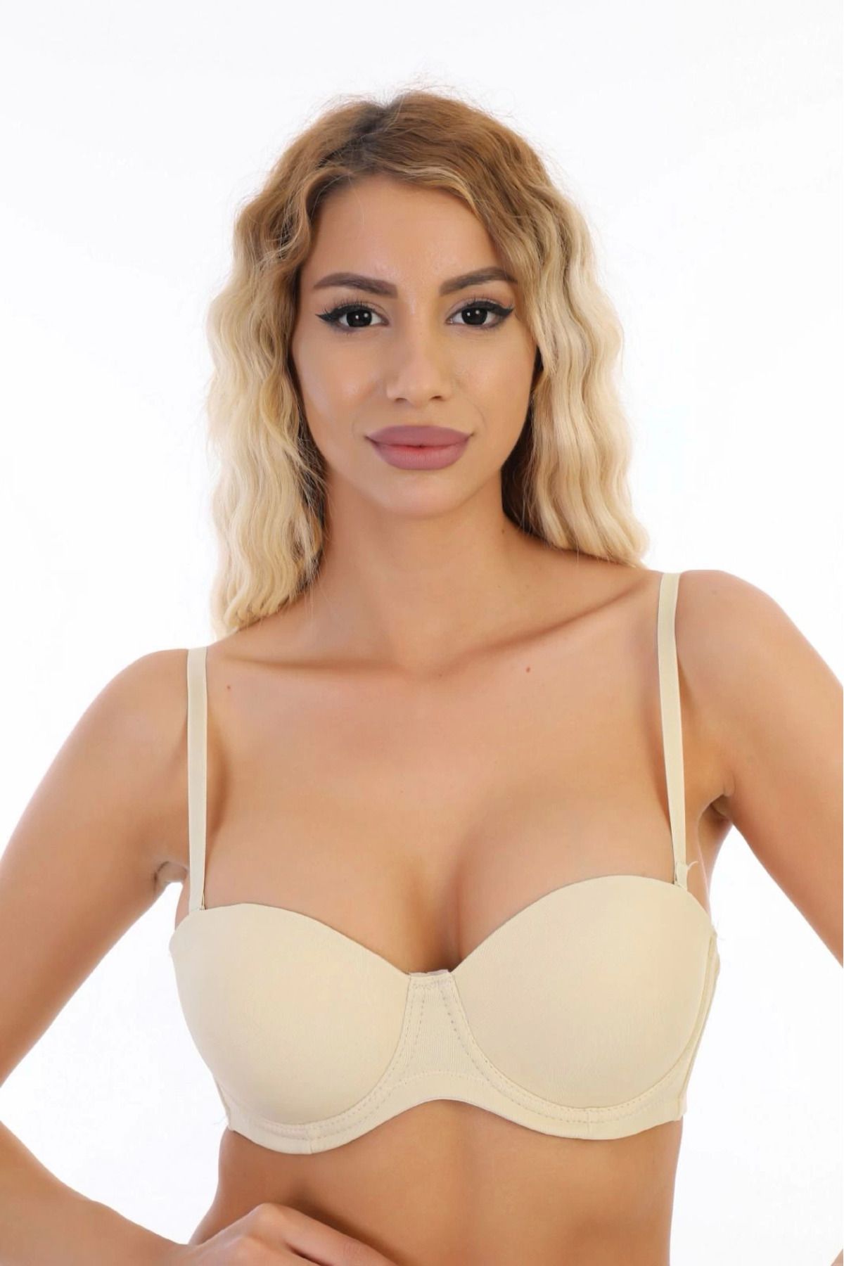 Moda Şahsenem 192 Desteksiz Straplez Sütyen