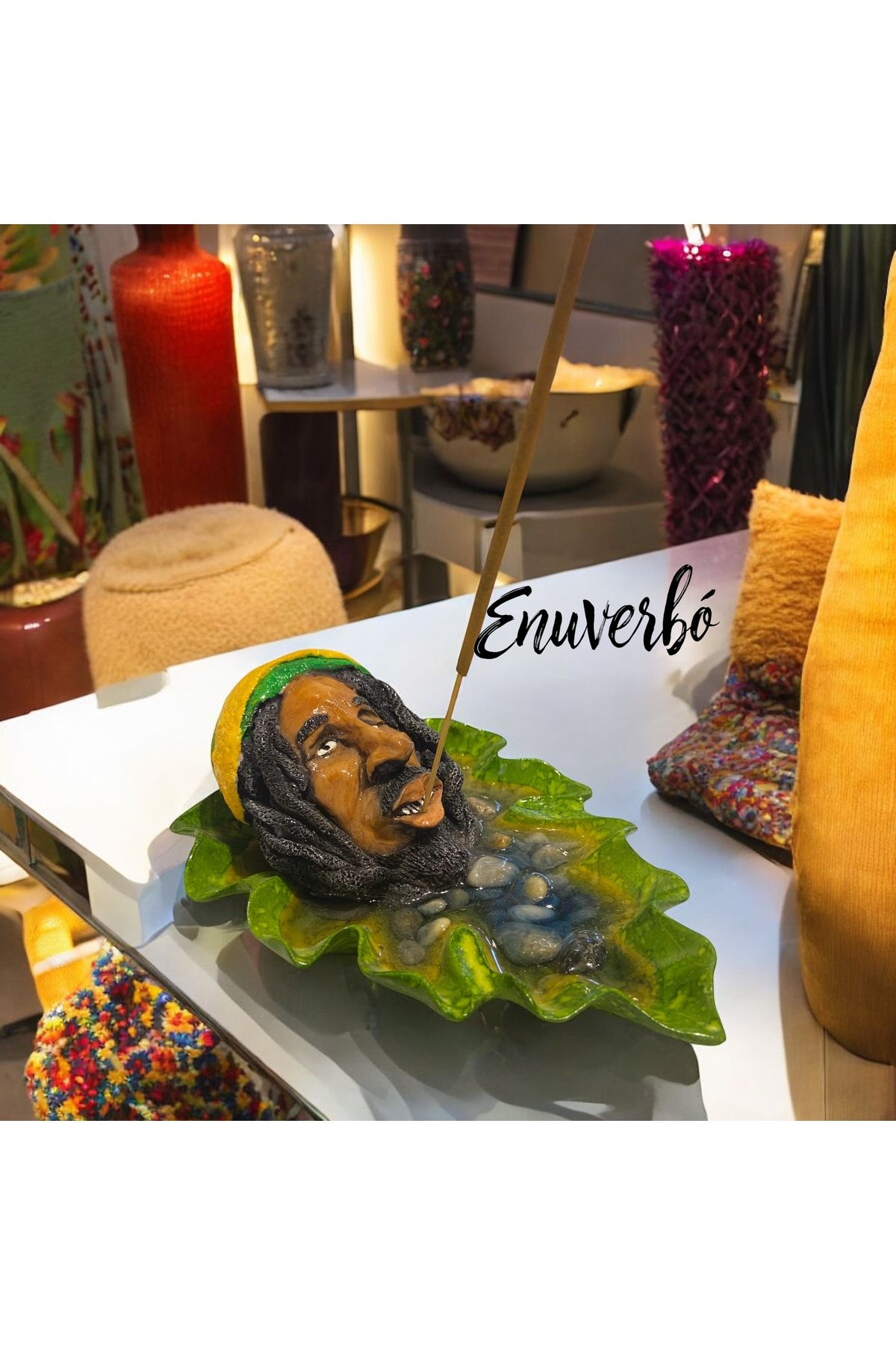 Enuverbi Polyester Bob Marley Tütsülük 17cm