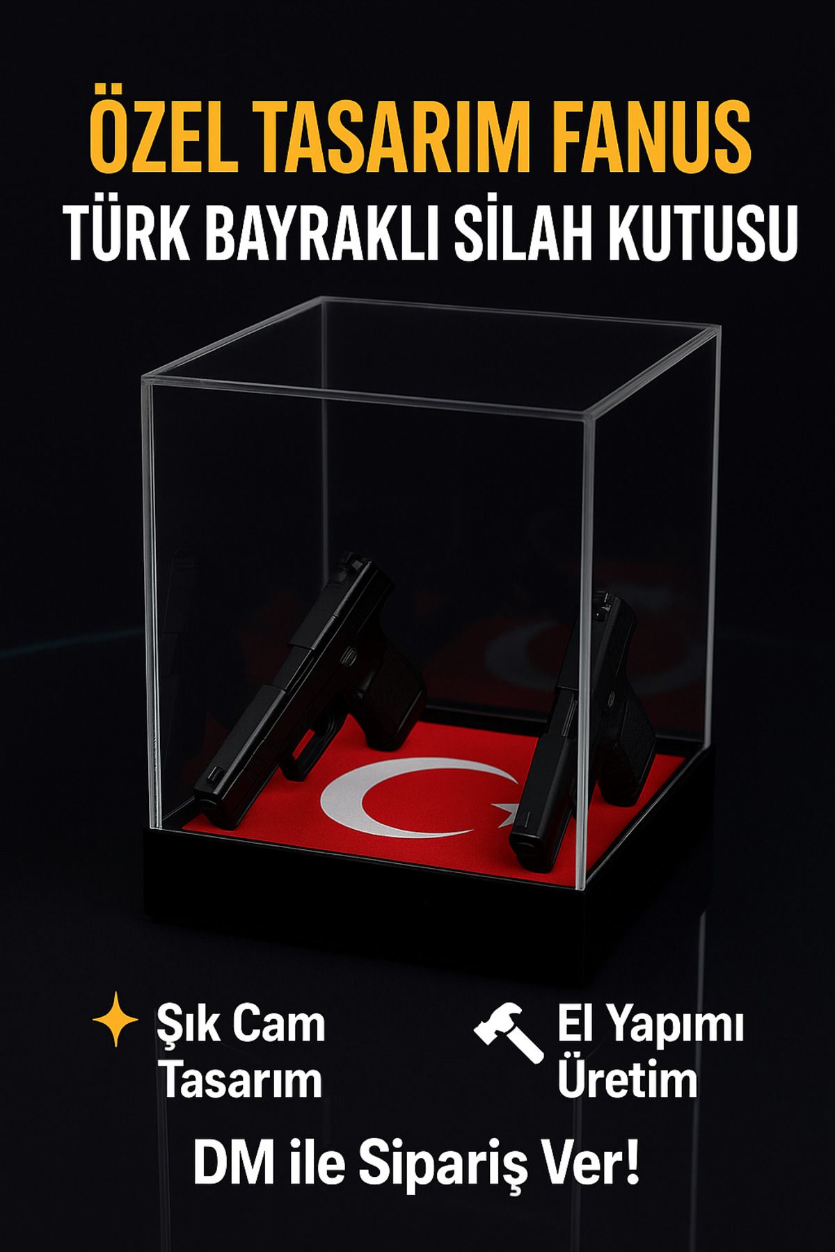 iscom LED Işıklı Kişiye Özel Tasarım Kutu