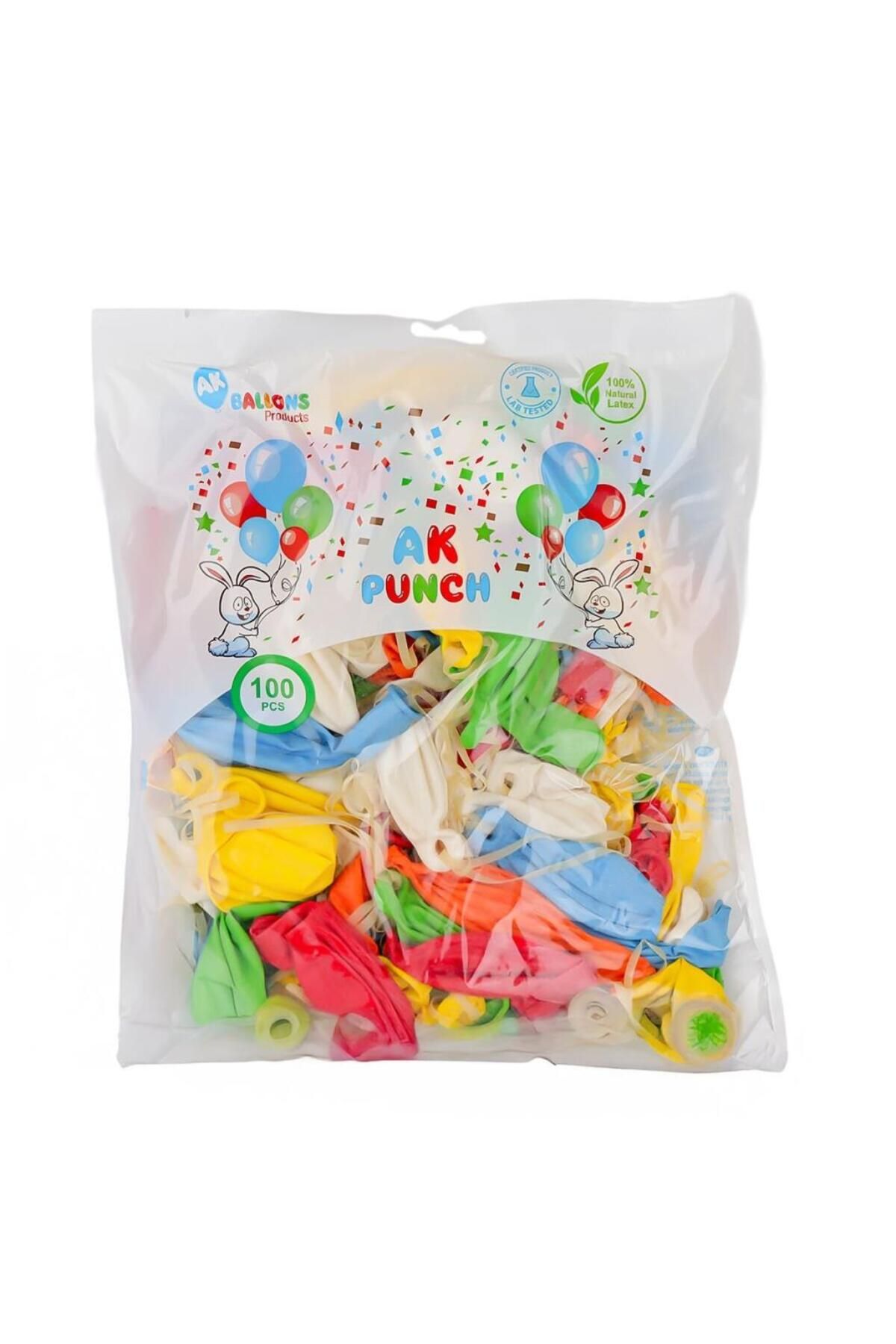 NW NessiWorld Nessiworld AK-01 Punch Balon 100 Adet