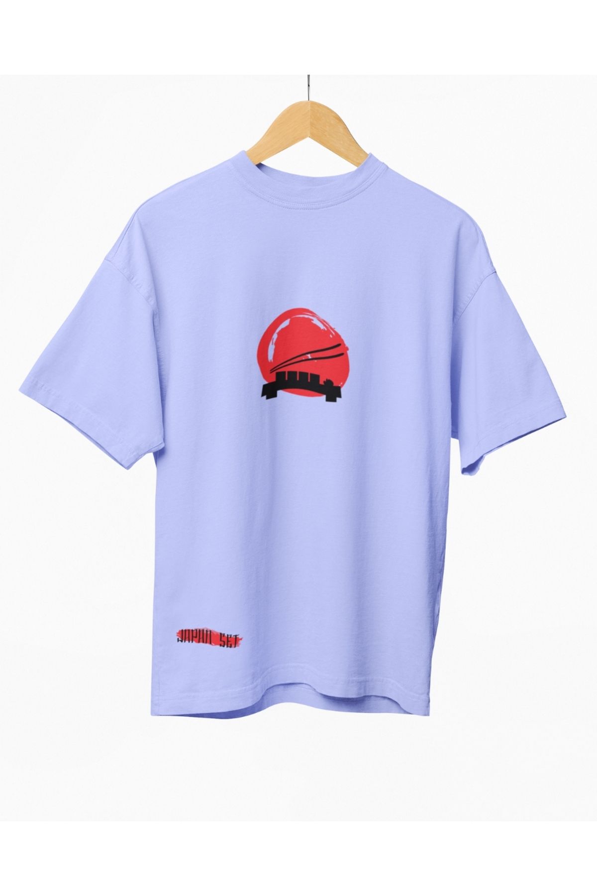 Mollis Tokyo Akışı Kadın Baskılı Oversize T-Shirt
