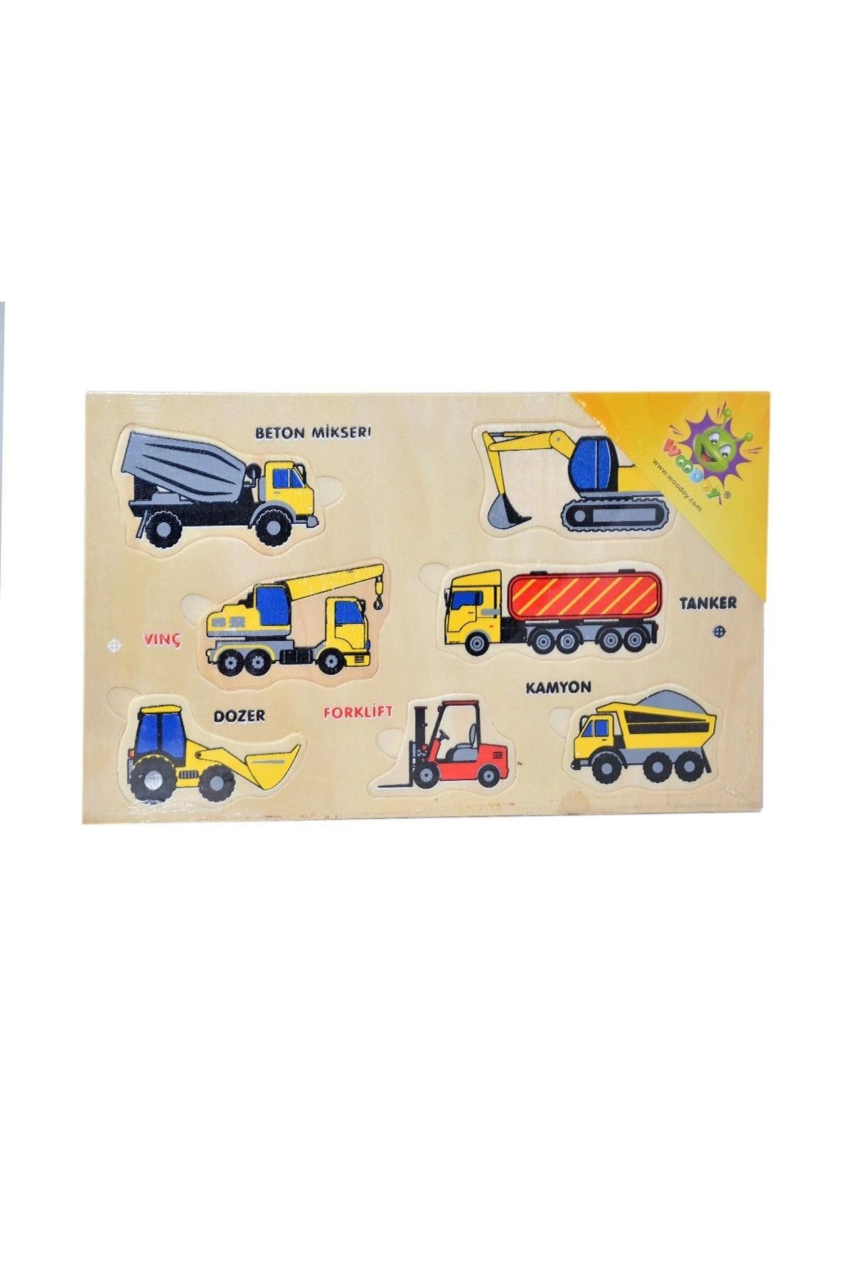 Esrion 109 Woodoy Yapboz İş Makineleri
