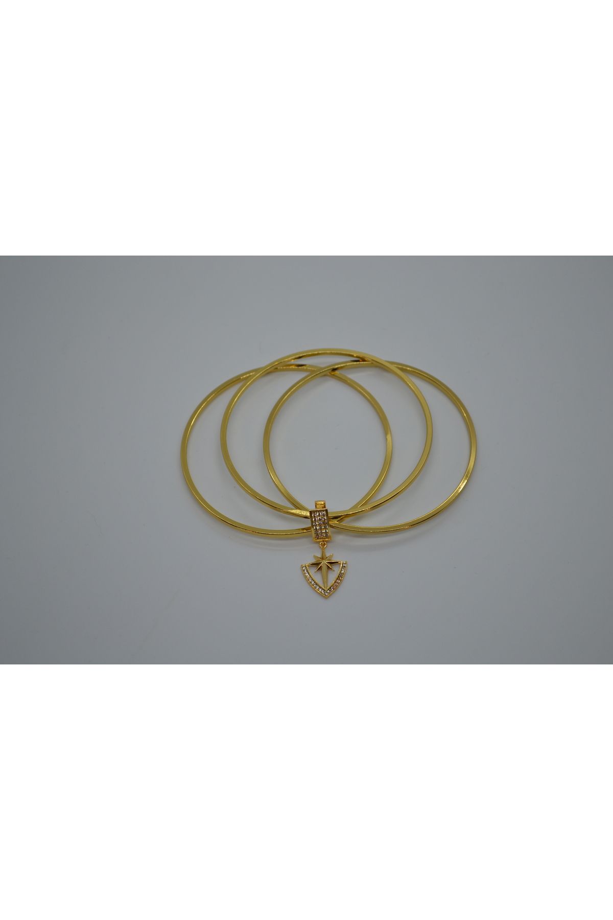 MONARE JEWELRY CHARMLI AJDA BİLEZİK-PASLANMAZ,SUYA DAYANIKLI,ANTİALERJİK