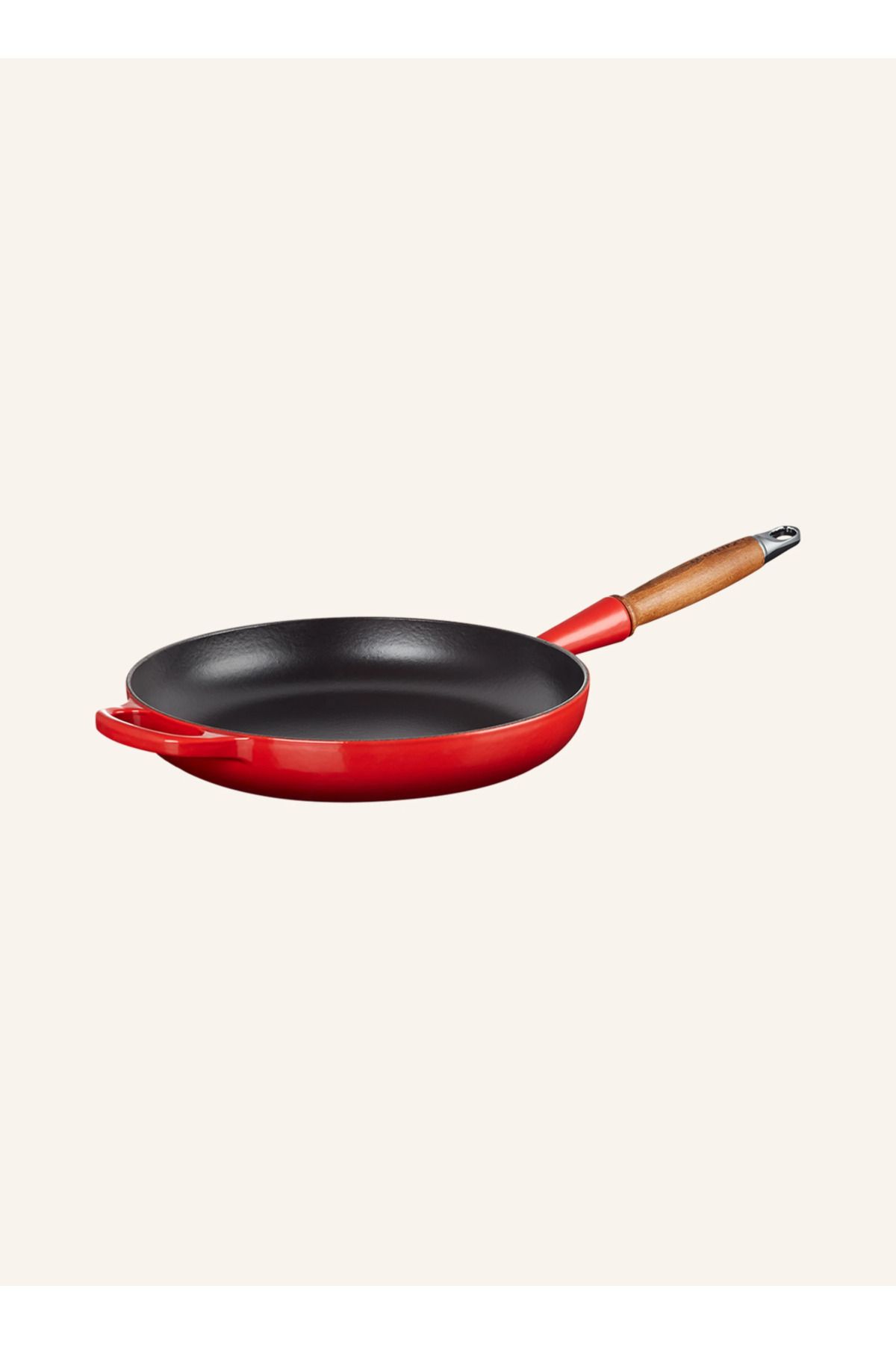 Le Creuset Signature Döküm Kızartma Tavası 28 cm Emaye Kaplı Ahşap Saplı 2,6 L