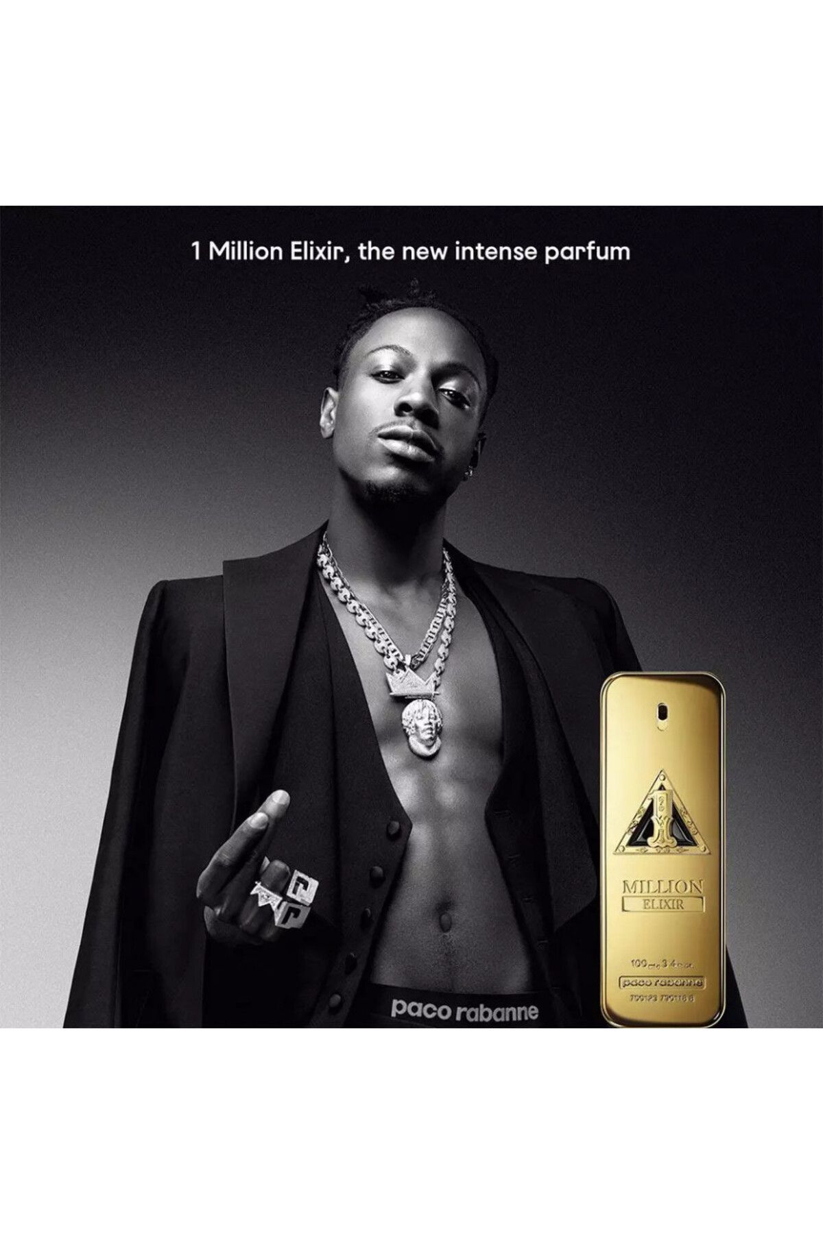 Paco Rabanne-Parfum intens 1 Million Elixir, bărbați, 100 ml, Parfum 5