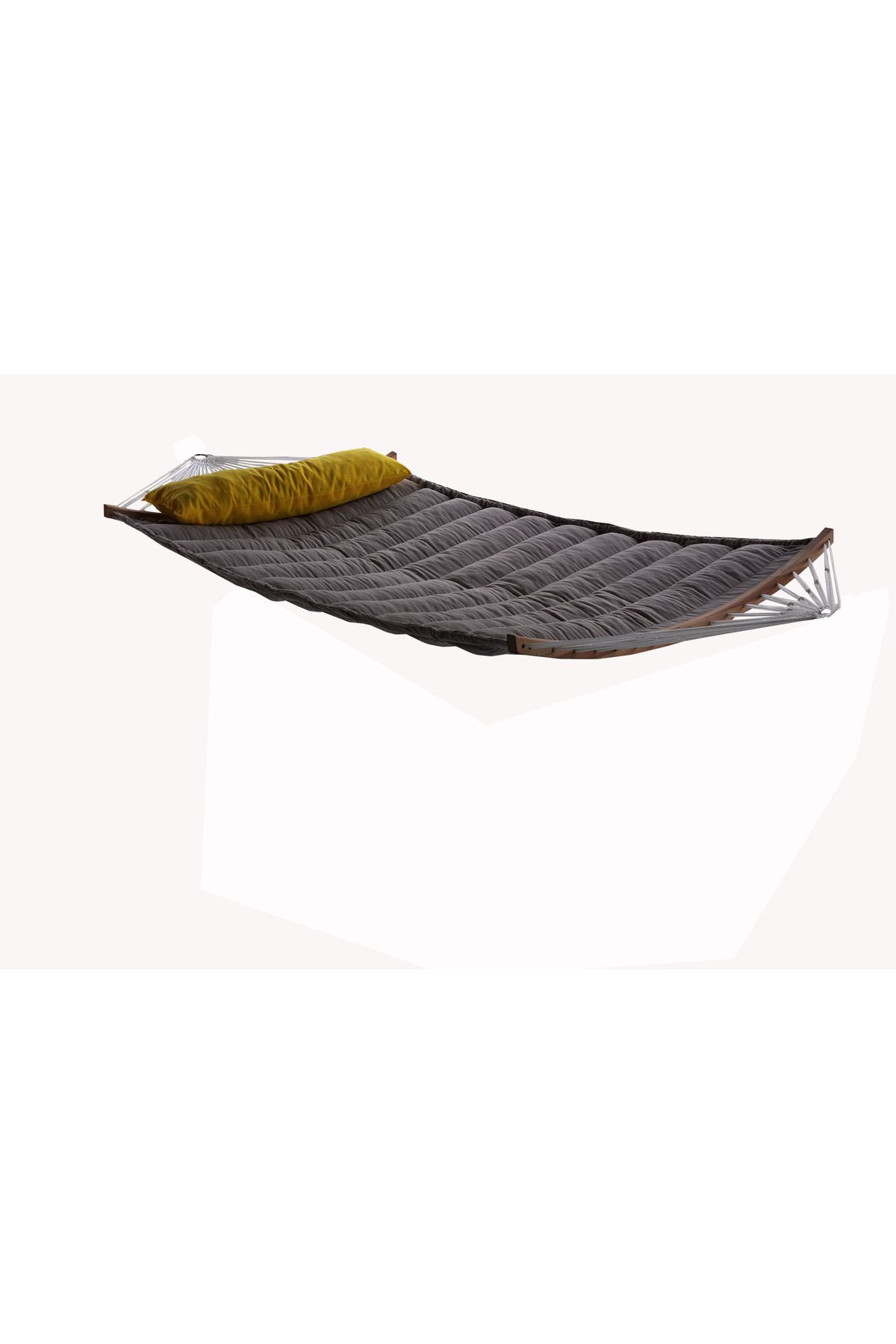 ALTINOLUK HAMAK Oval Tahtalı Dolgulu Çift Kişilik Yastıklı Hamak