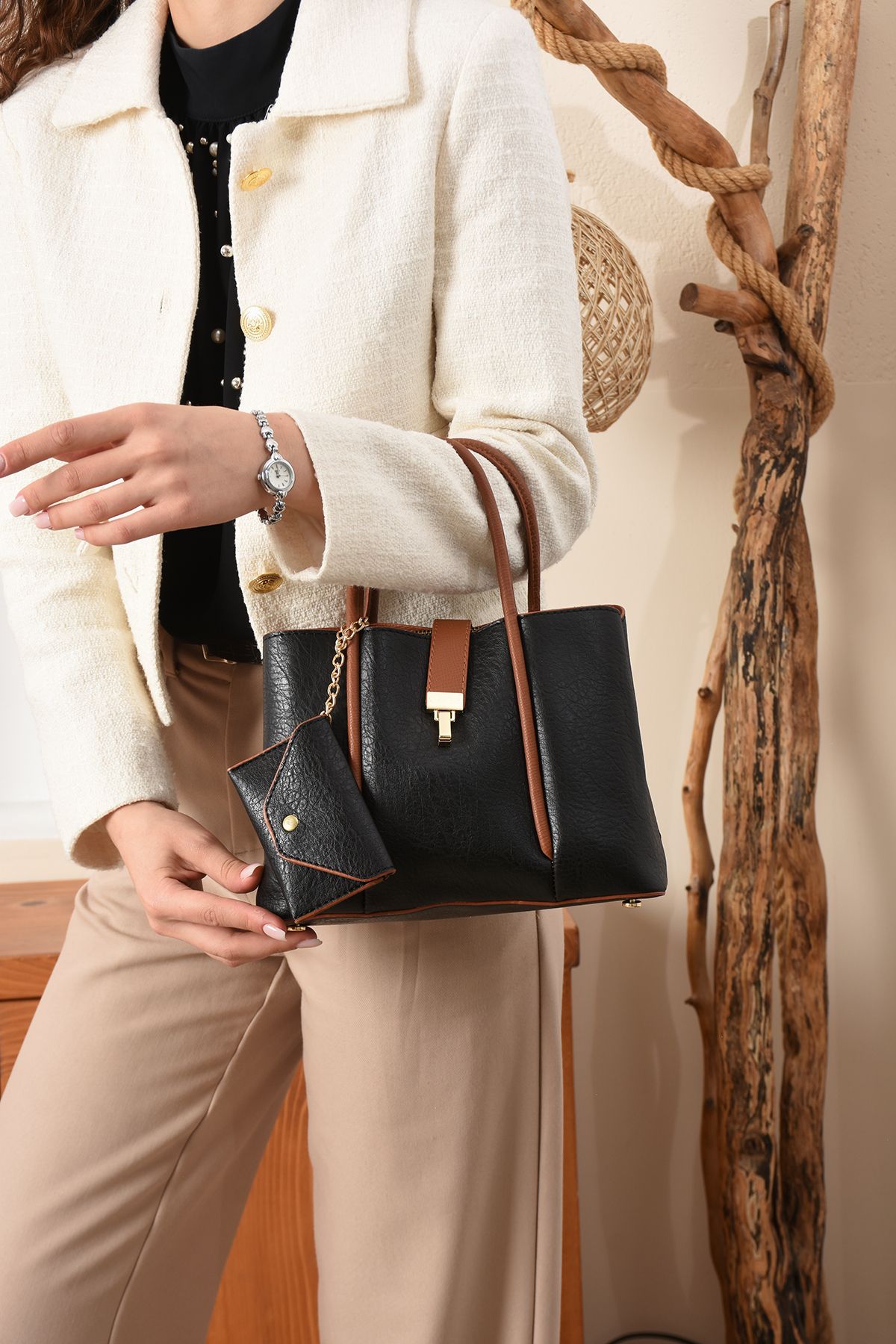 Just Polo Kadın El ve Omuz Çantası-BD5031