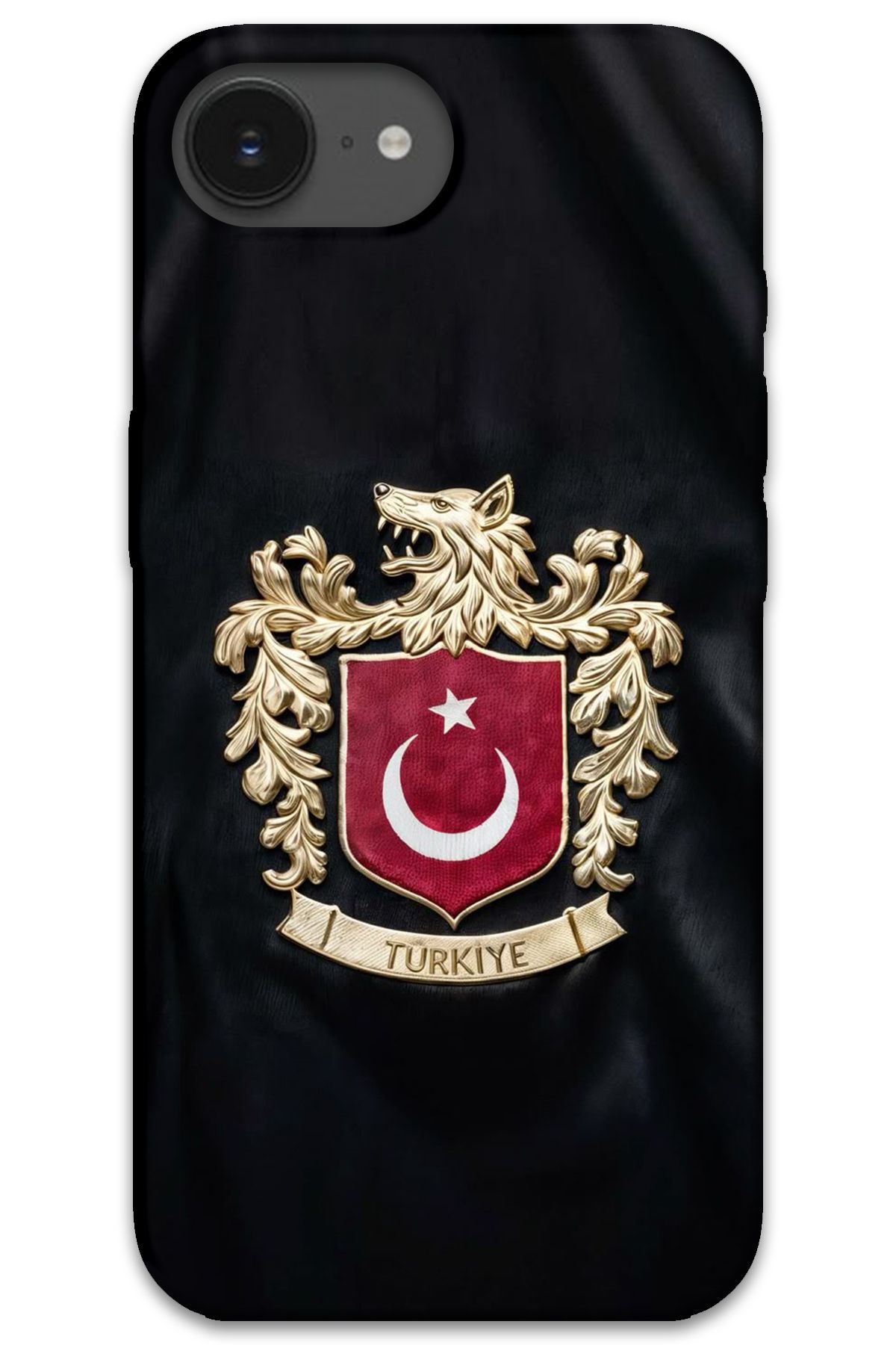 Gramaphone iPhone 16e Uyumlu Türk Desenli Telefon Kılıfı + Ekran Koruyucu - 5855