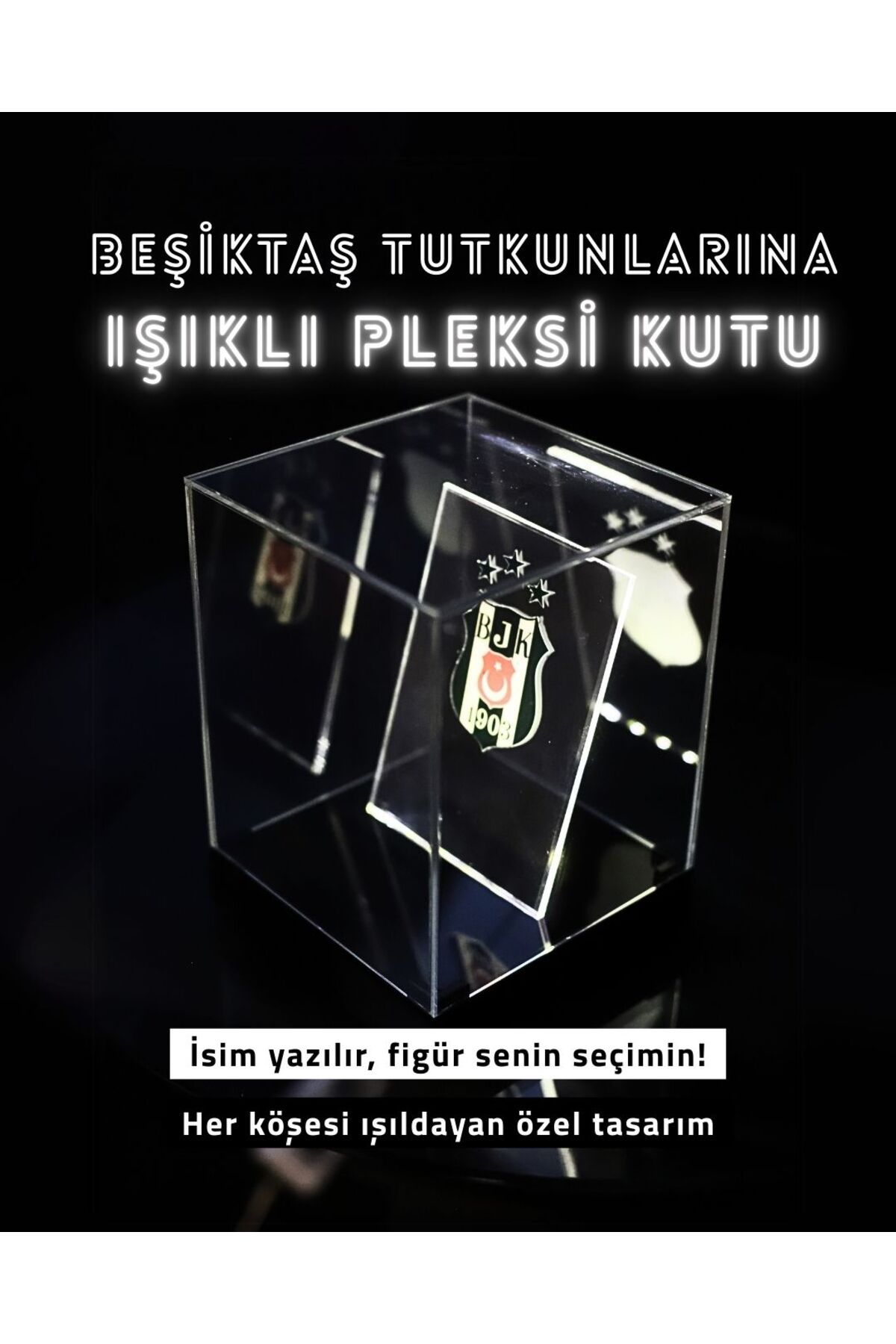 iscom LED Işıklı Kişiye Özel Tasarım Kutu