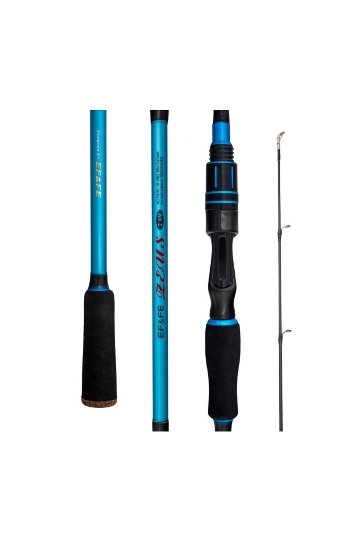EFFE Zeus Spin Kamış 270cm 10-40gr Atarlı