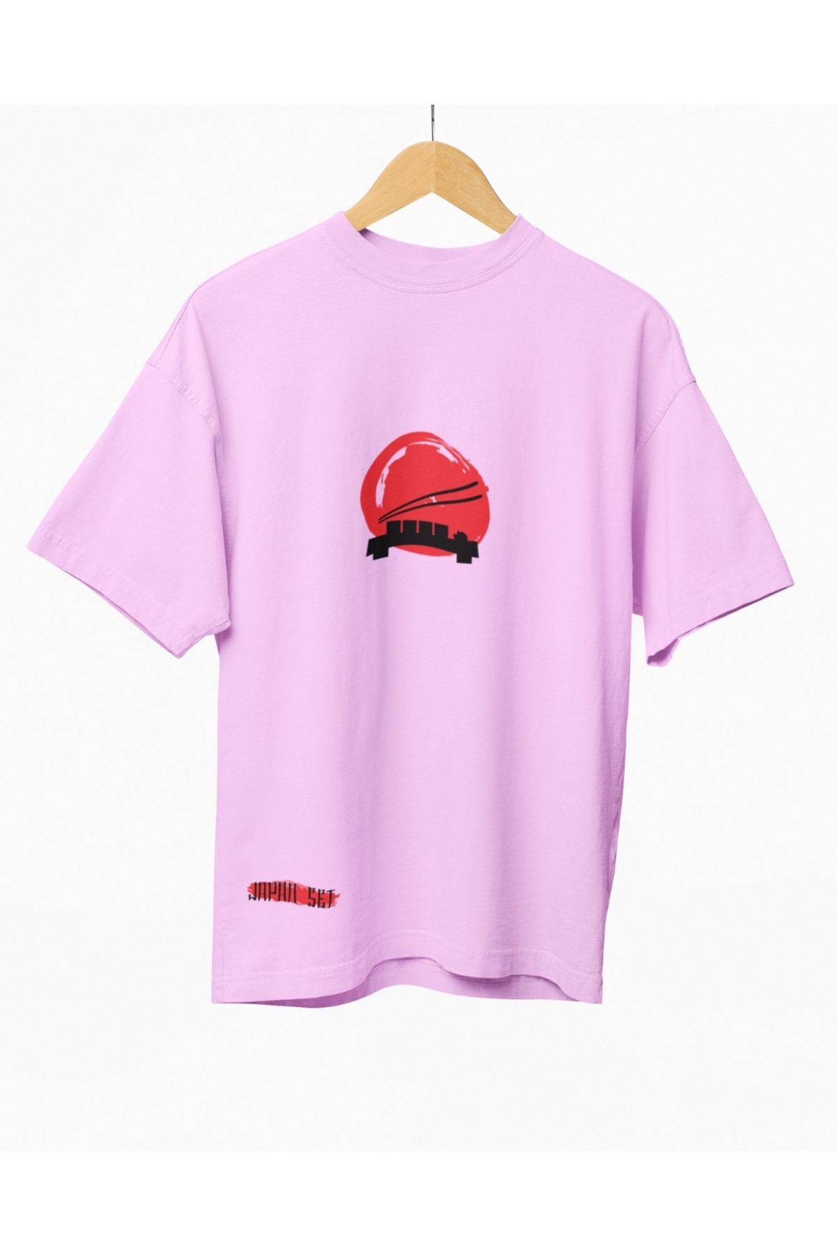 Mollis Tokyo Akışı Kadın Baskılı Oversize T-Shirt