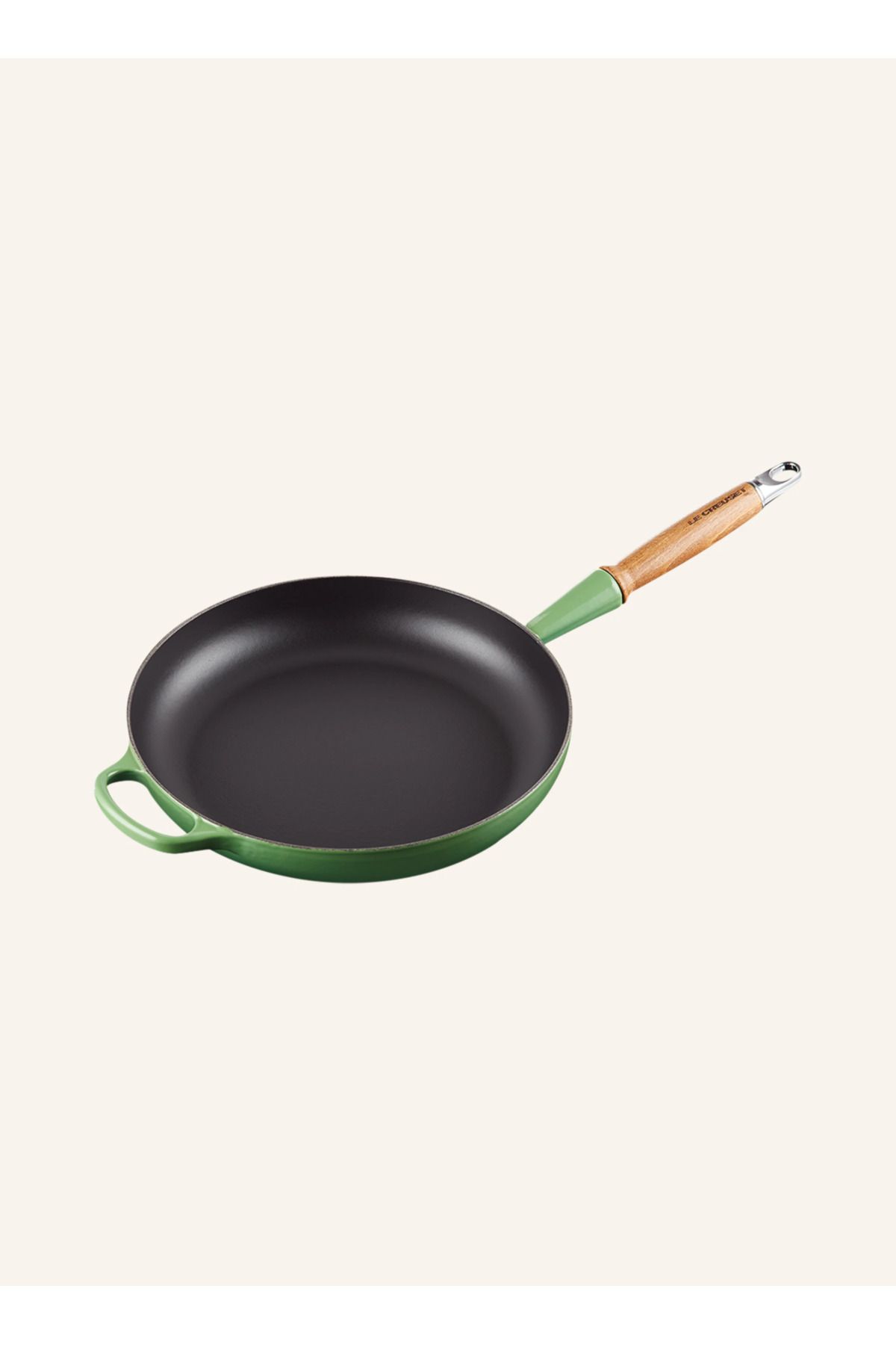 Le Creuset Signature Döküm Kızartma Tavası 28 cm Emaye Kaplı Ahşap Saplı 2,6 L