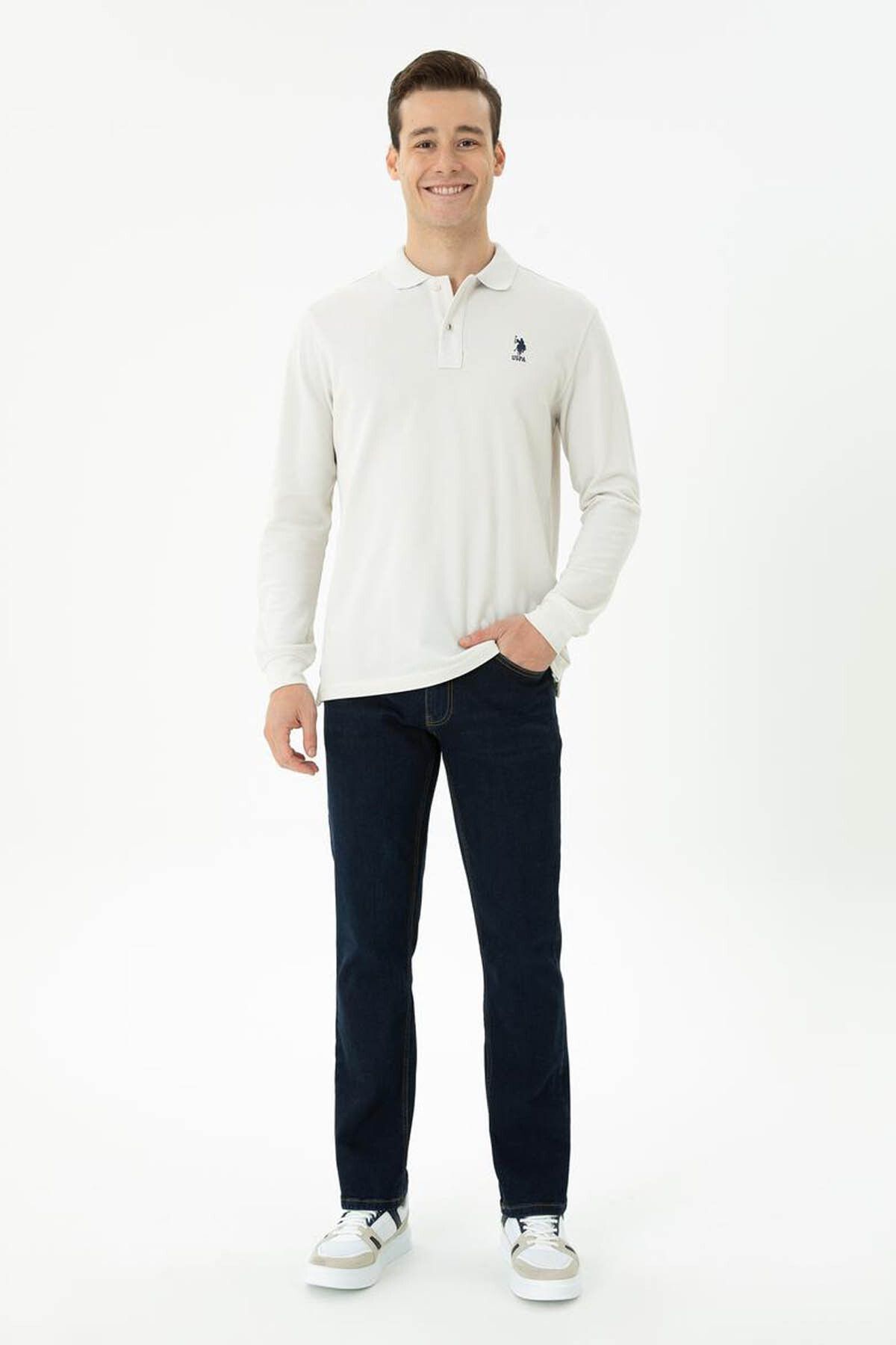U.S. Polo Assn. U.S. Polo Assn. Luther-A-U Mavi Erkek Jean Pantolon 1693083