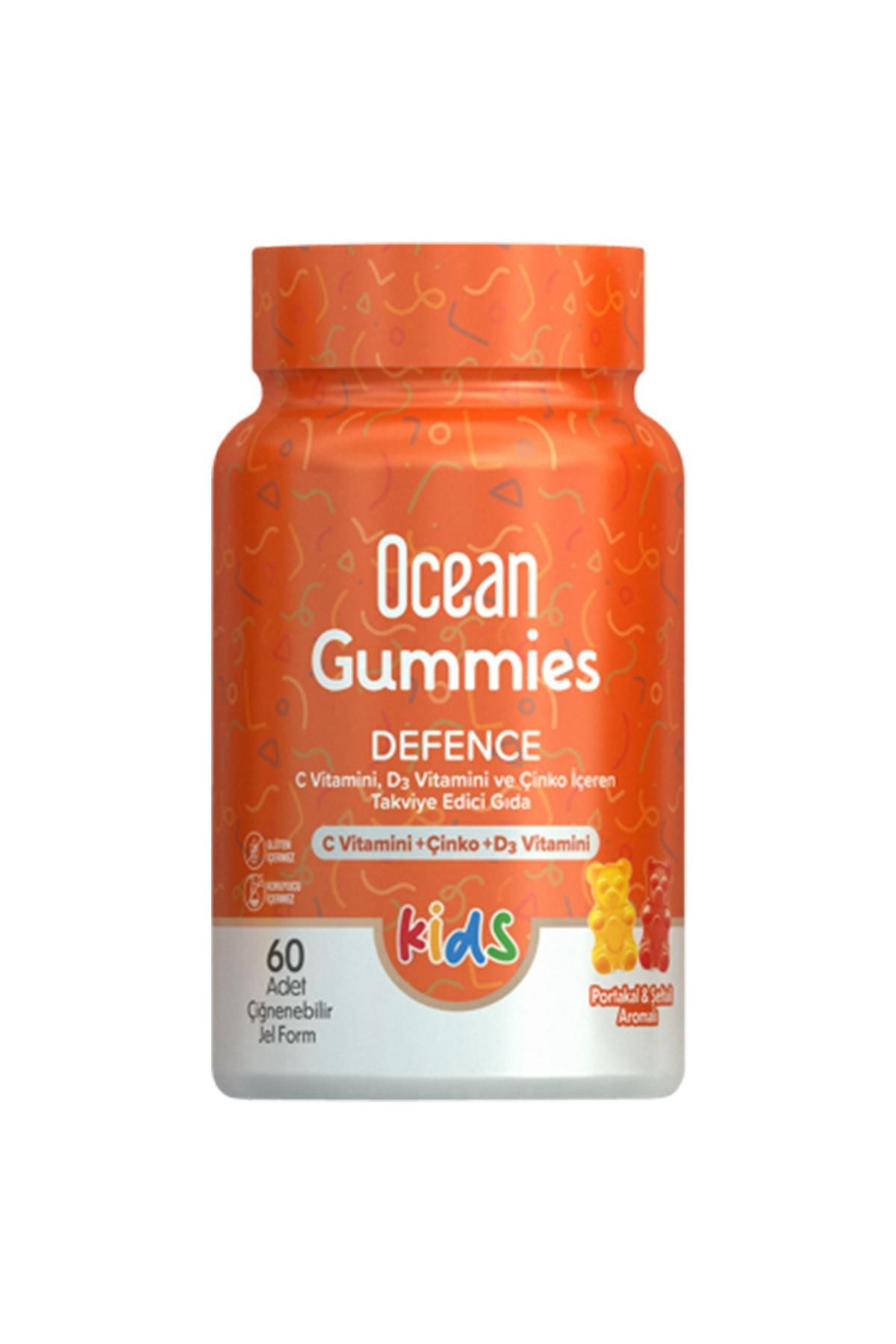 Seddar Collection Ocean Gummies Defence 60 Adet Çiğnenebilir Form
