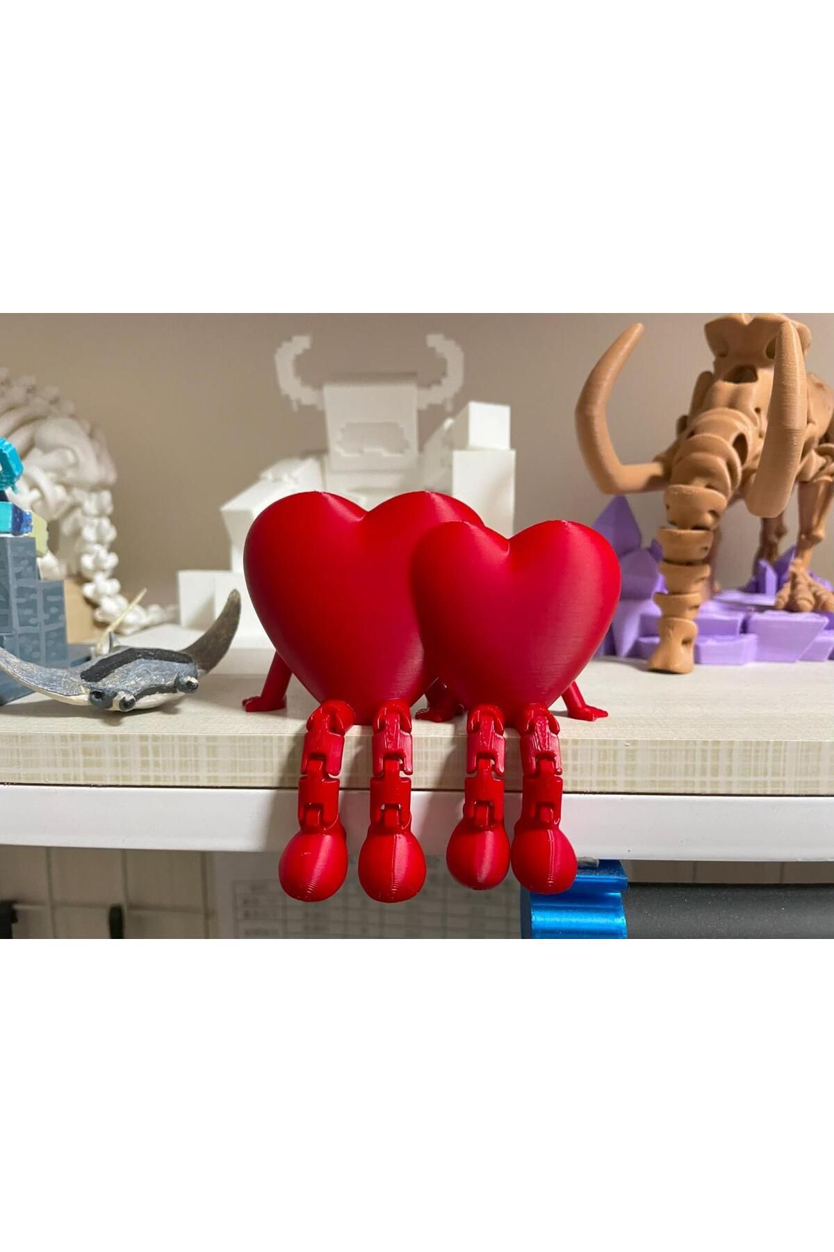 3DesignStore Oturan Kalpli Figür Çift